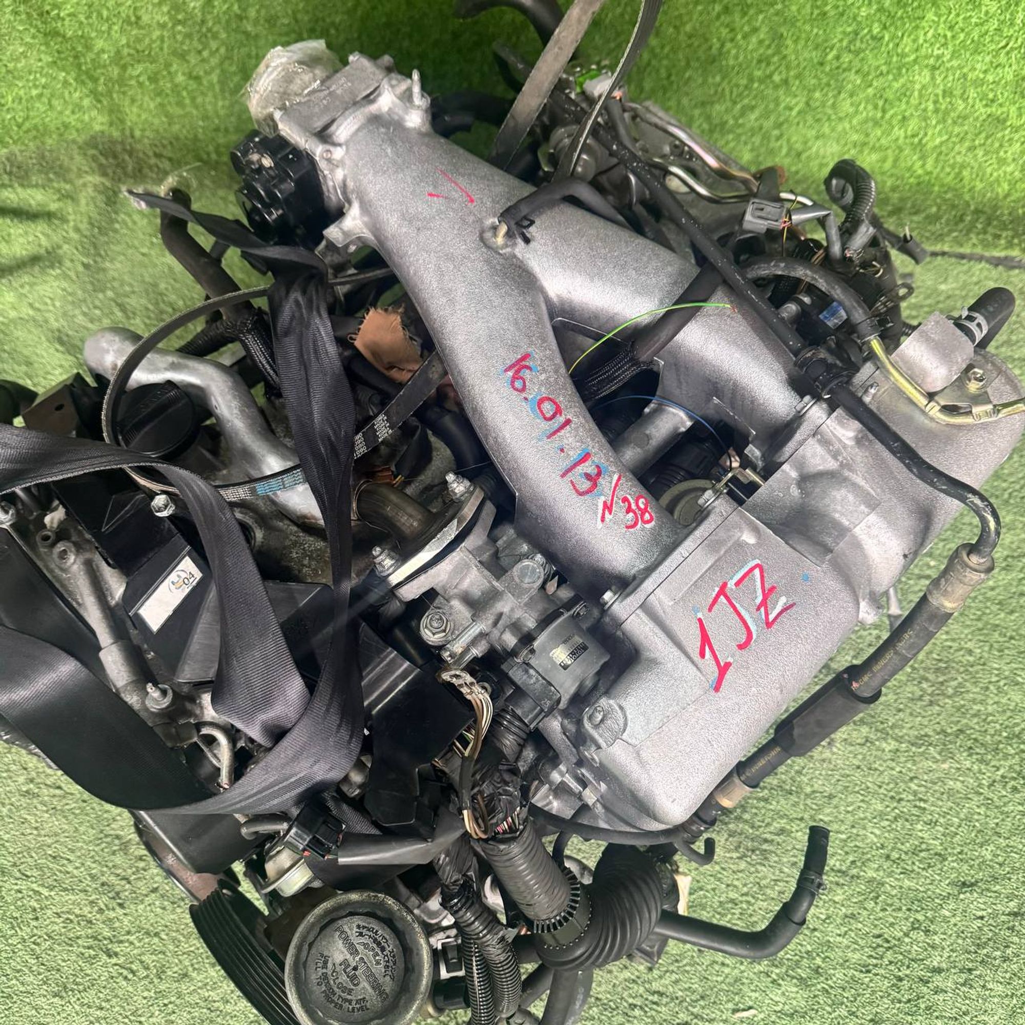 38 Двигатель TOYOTA MARK II JZX110 1JZ FSE, 130000 рублей, Невинномысск