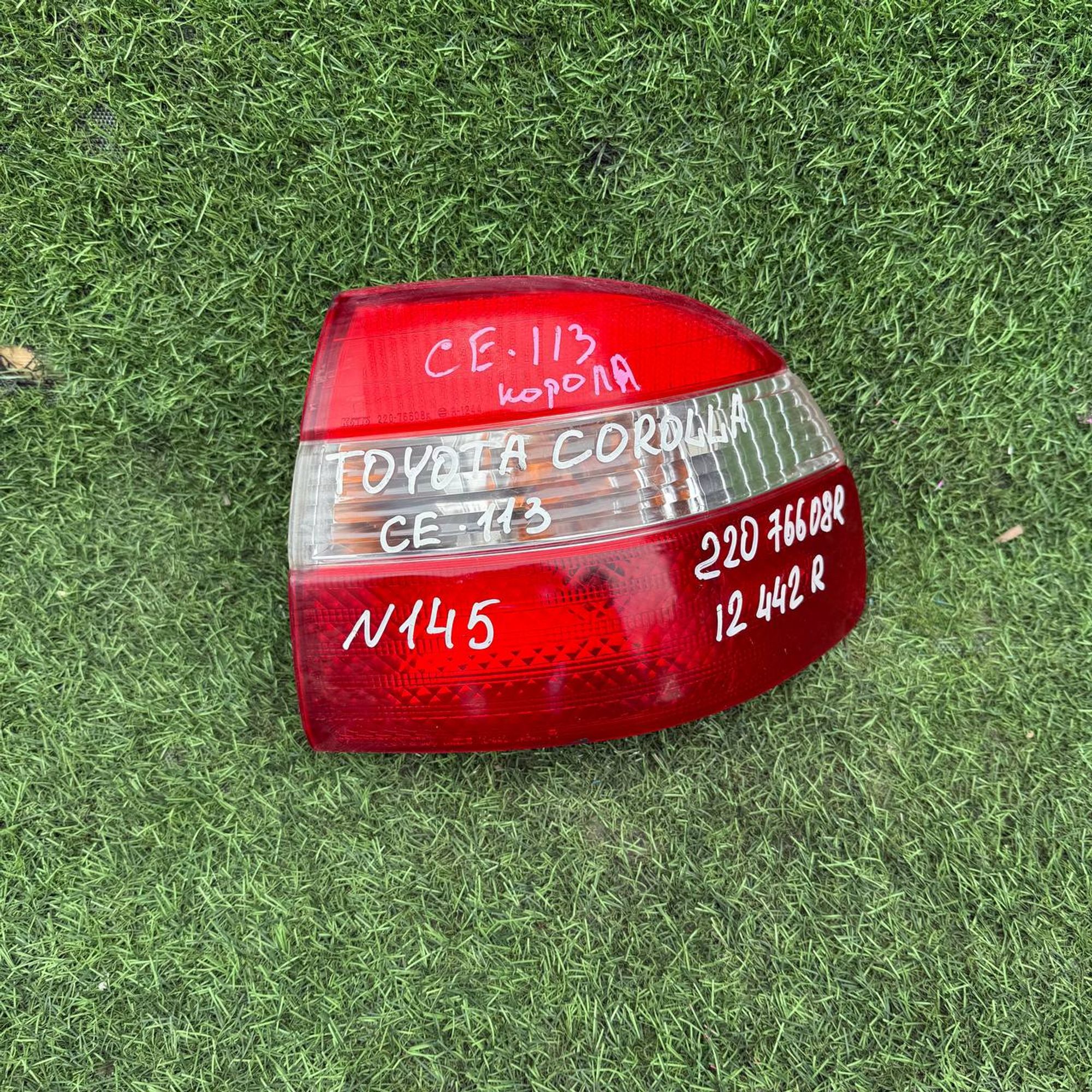 145 Фонарь задний правый TOYOTA COROLLA CE113, 7500 рублей, Невинномысск