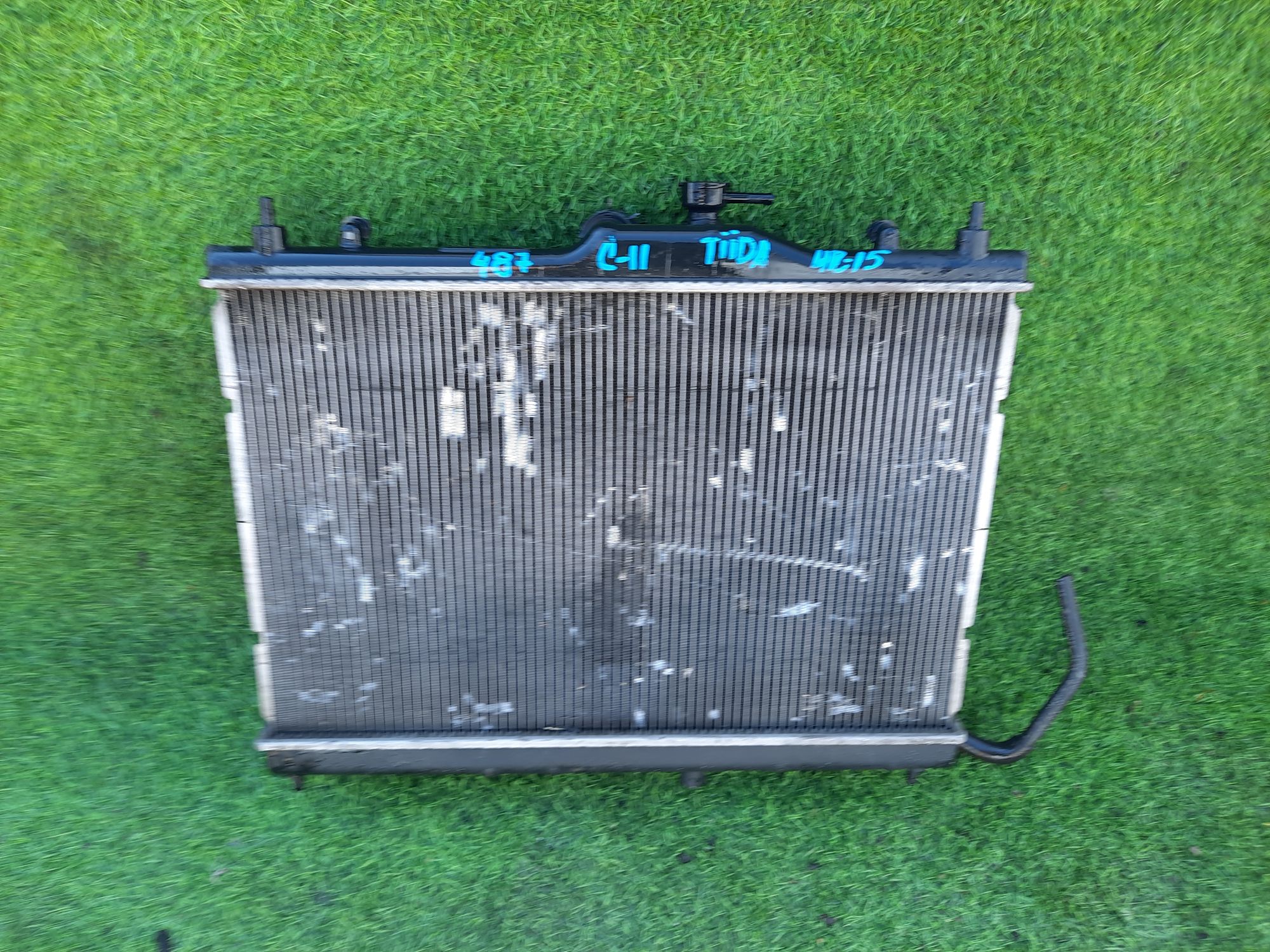 487 радиатор основной NISSAN TIIDA C11 HR15, 9500 рублей, Невинномысск