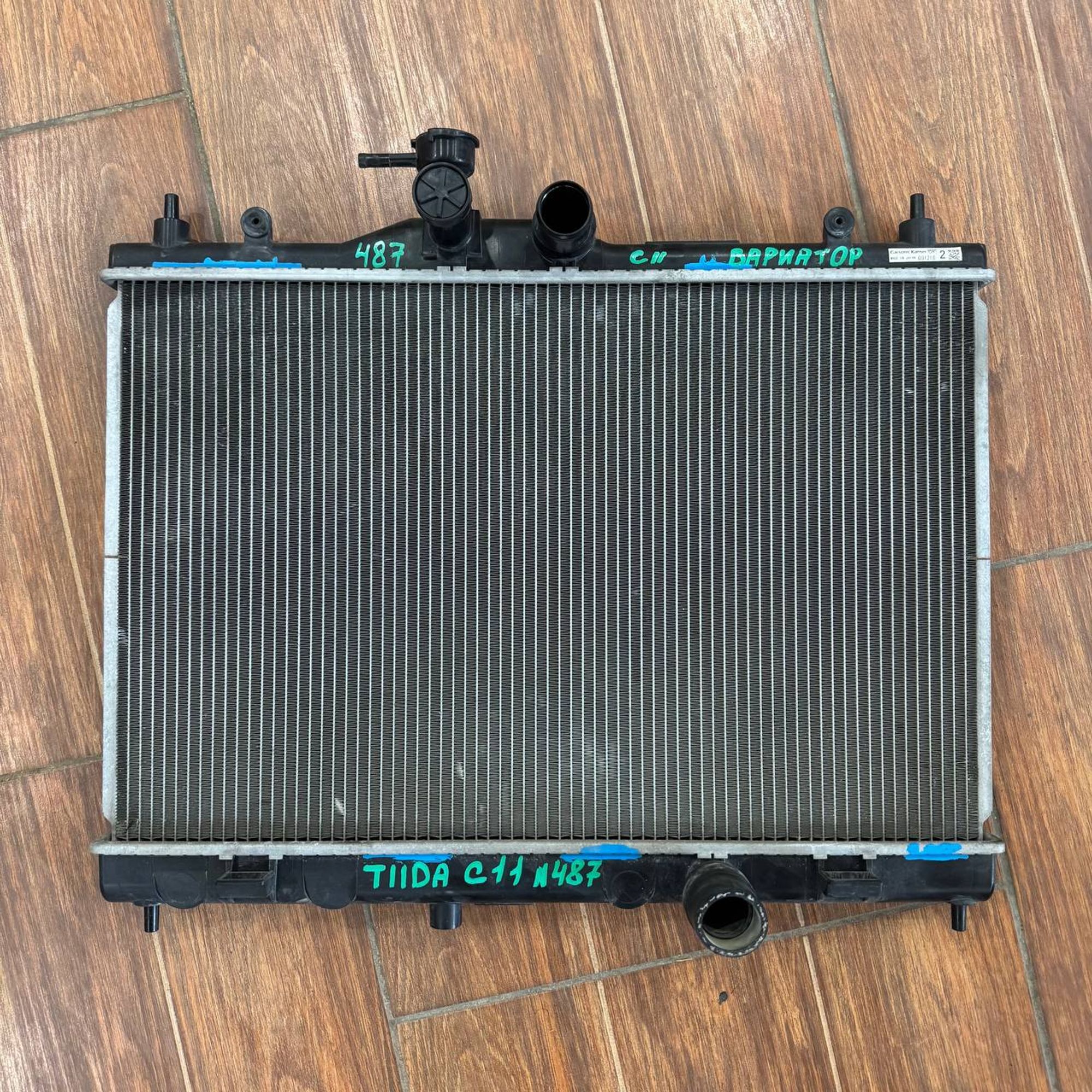 487 Радиатор основной Nissan Tiida C11, 1 рублей, Невинномысск