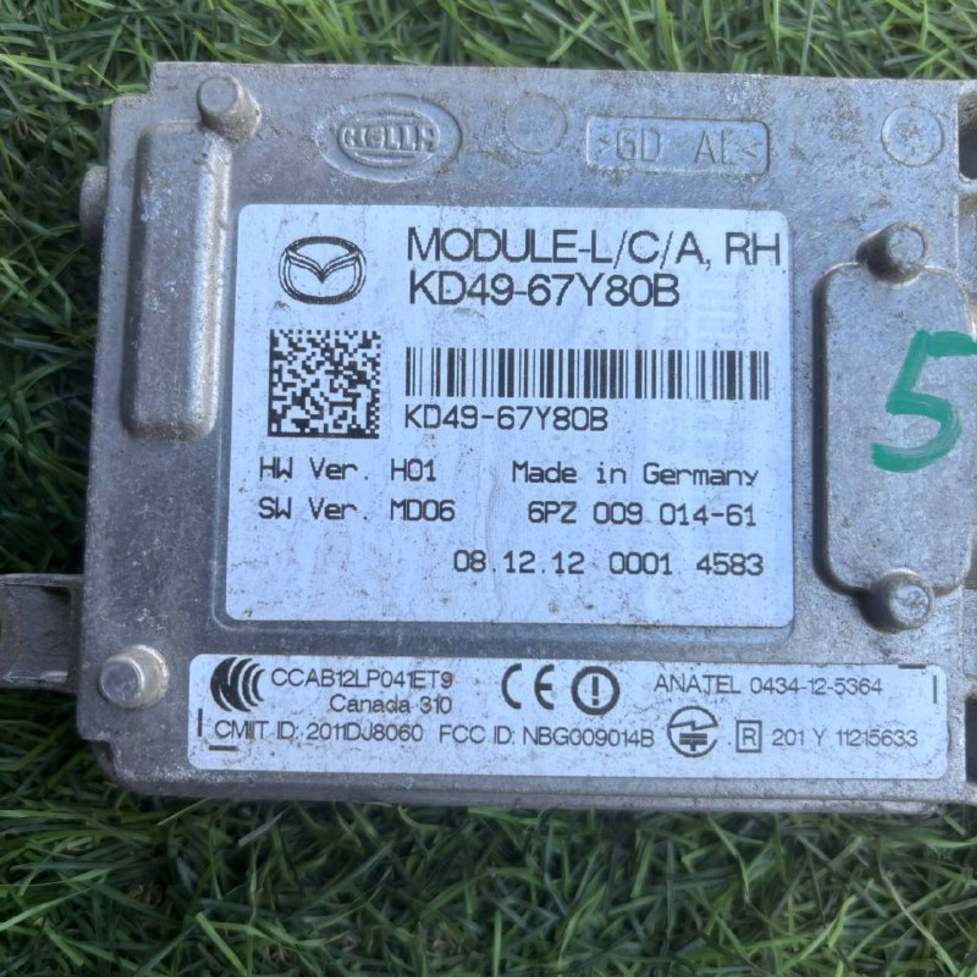 538 Электронный блок удержания полосы Mazda CX-5 I 2.2d, 8500 рублей, Невинномысск