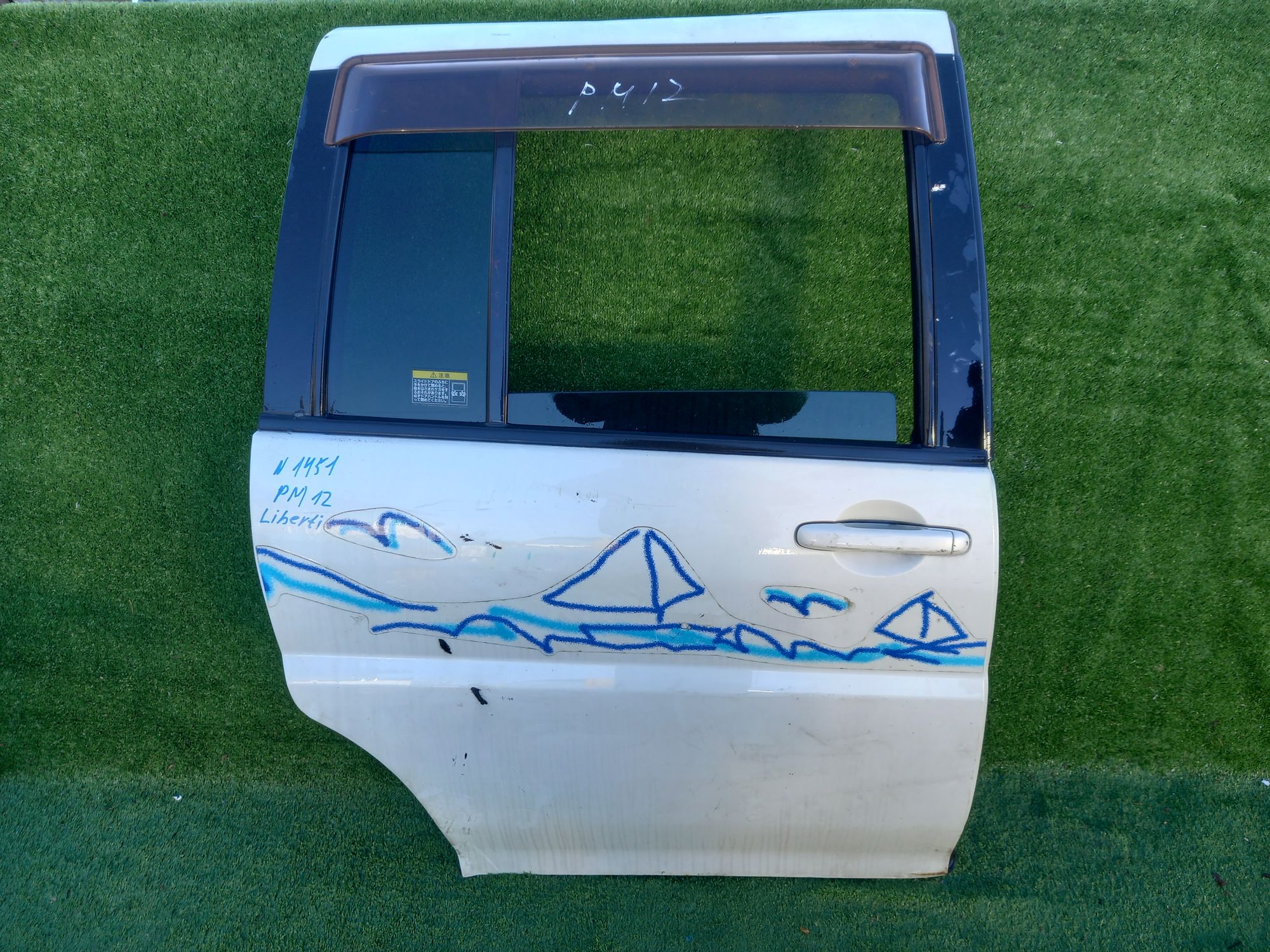 1451 дверь B/R на NISSAN LIBERTY PM12, 11500 рублей, Невинномысск