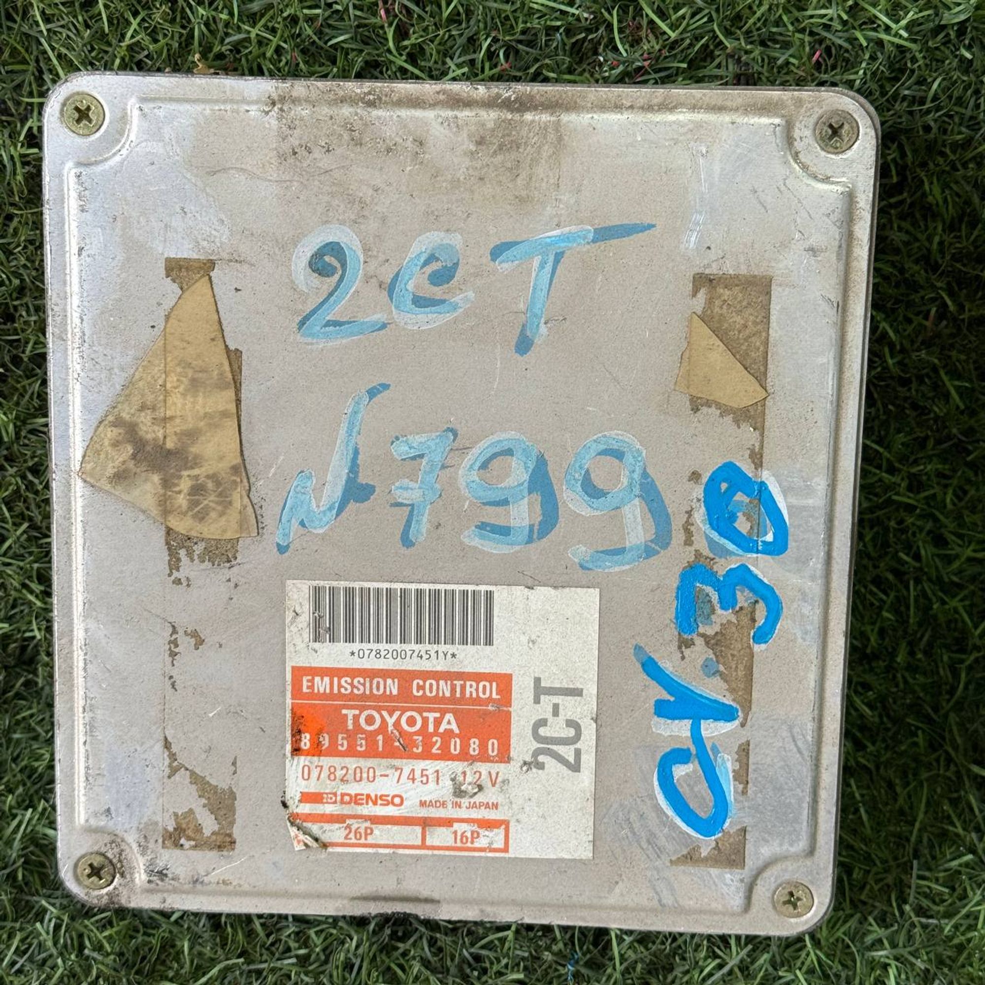 799 Блок управления двигателем  TOYOTA CV30 2CT, 4500 рублей, Невинномысск