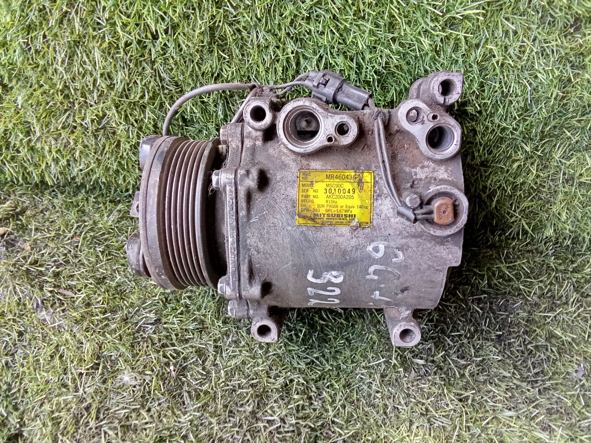 322 Компрессор кондиционера MITSUBISHI 6G73, 8500 рублей, Невинномысск