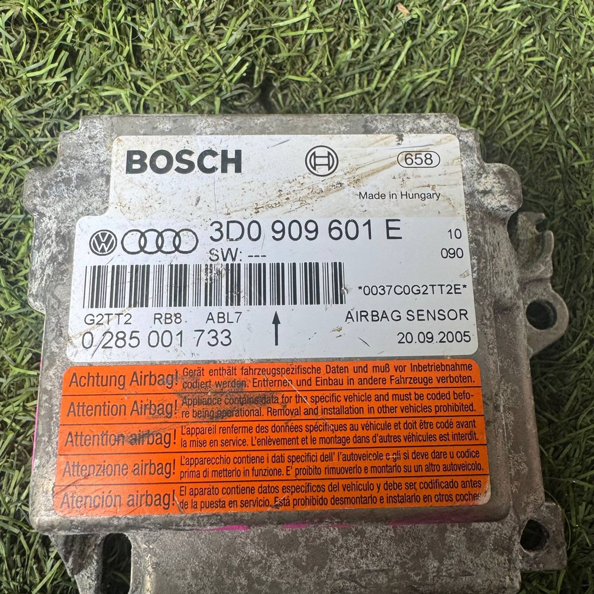 245 Блок управления Airbag Audi, 1 рублей, Невинномысск