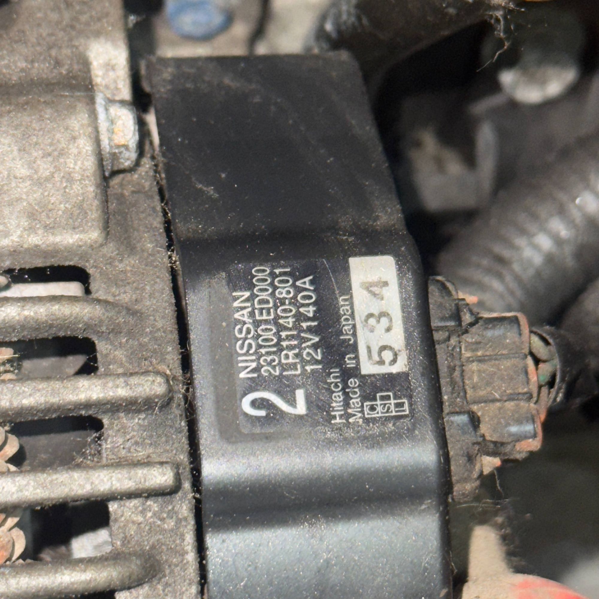 337 Двигатель NISSAN WINGROAD NY12 HR15, 65000 рублей, Невинномысск