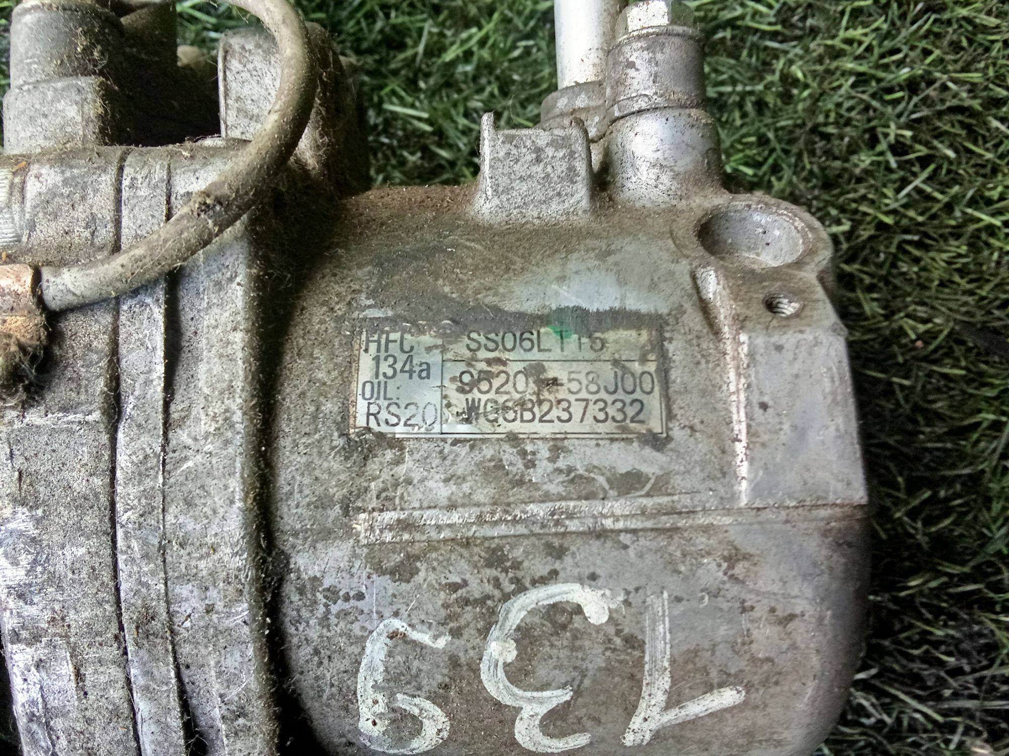 305 Компрессор кондиционера MAZDA ZJ, 9500 рублей, Невинномысск