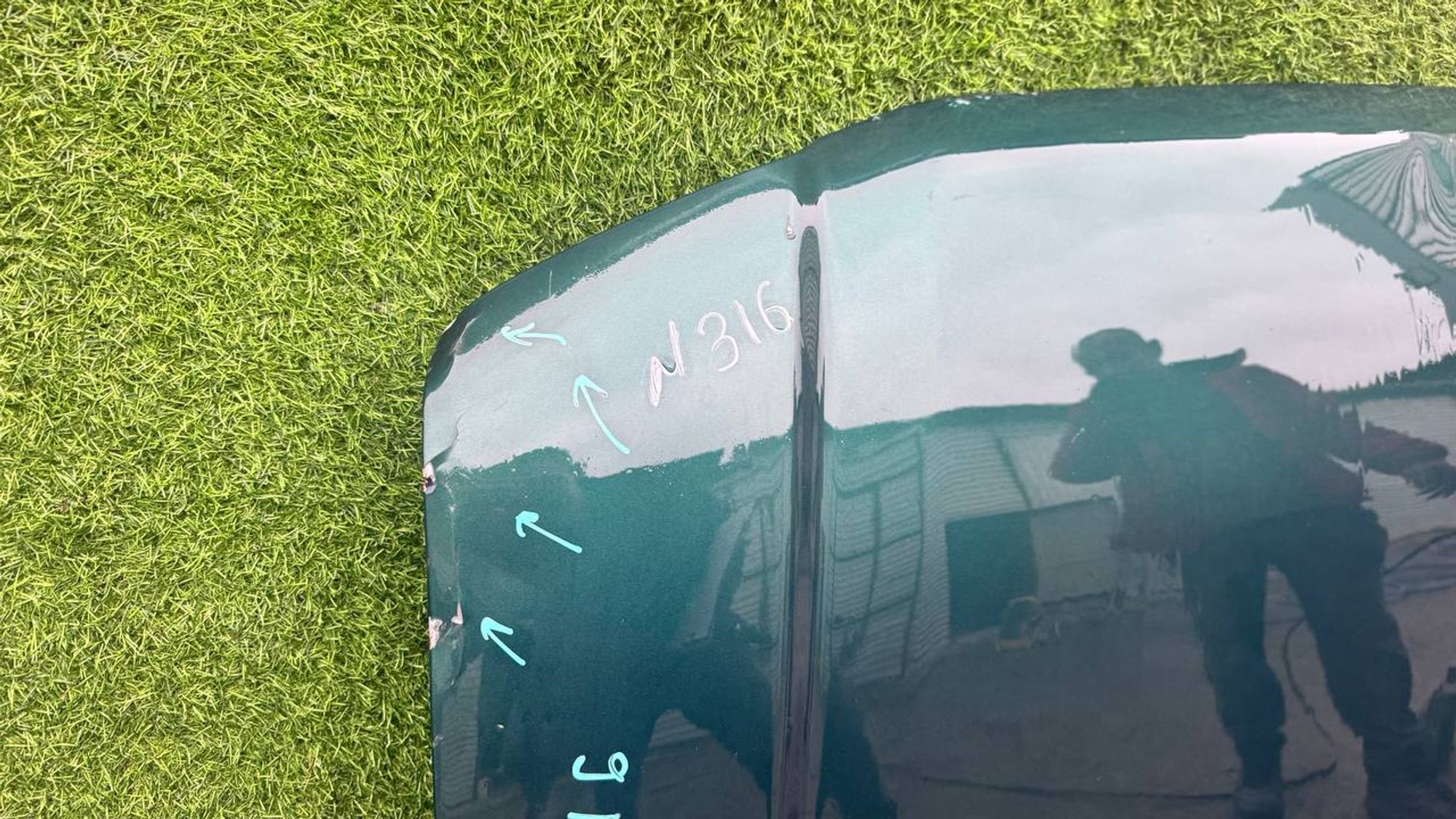 316 капот на TOYOTA PRADO VZJ90 5VZ, 20000 рублей, Невинномысск