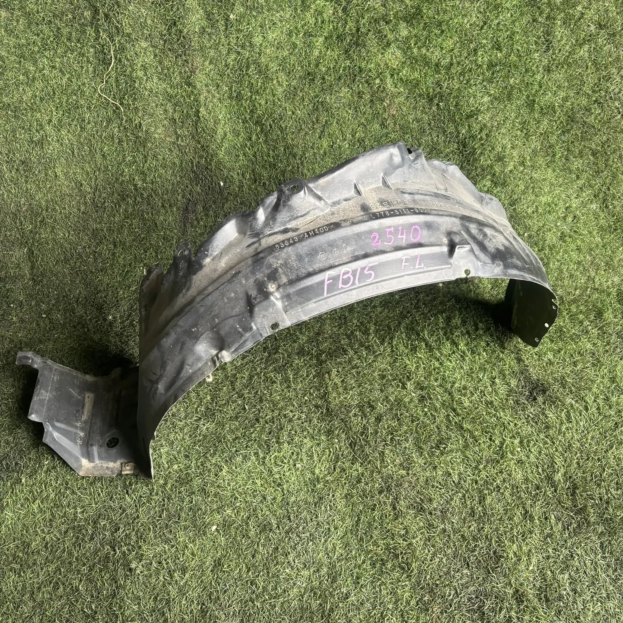 2540 Подкрылок передний левый Nissan Sunny FB15 QG15DE 2002, 3000 рублей, Невинномысск
