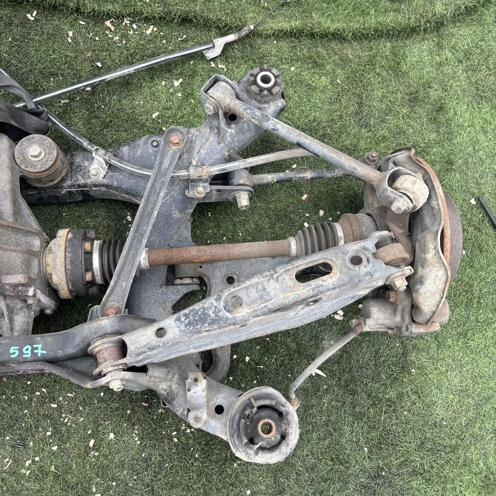 597 Балка заднего моста Toyota Mark II JZX110 1JZ-FSE 2002, 45000 рублей, Невинномысск