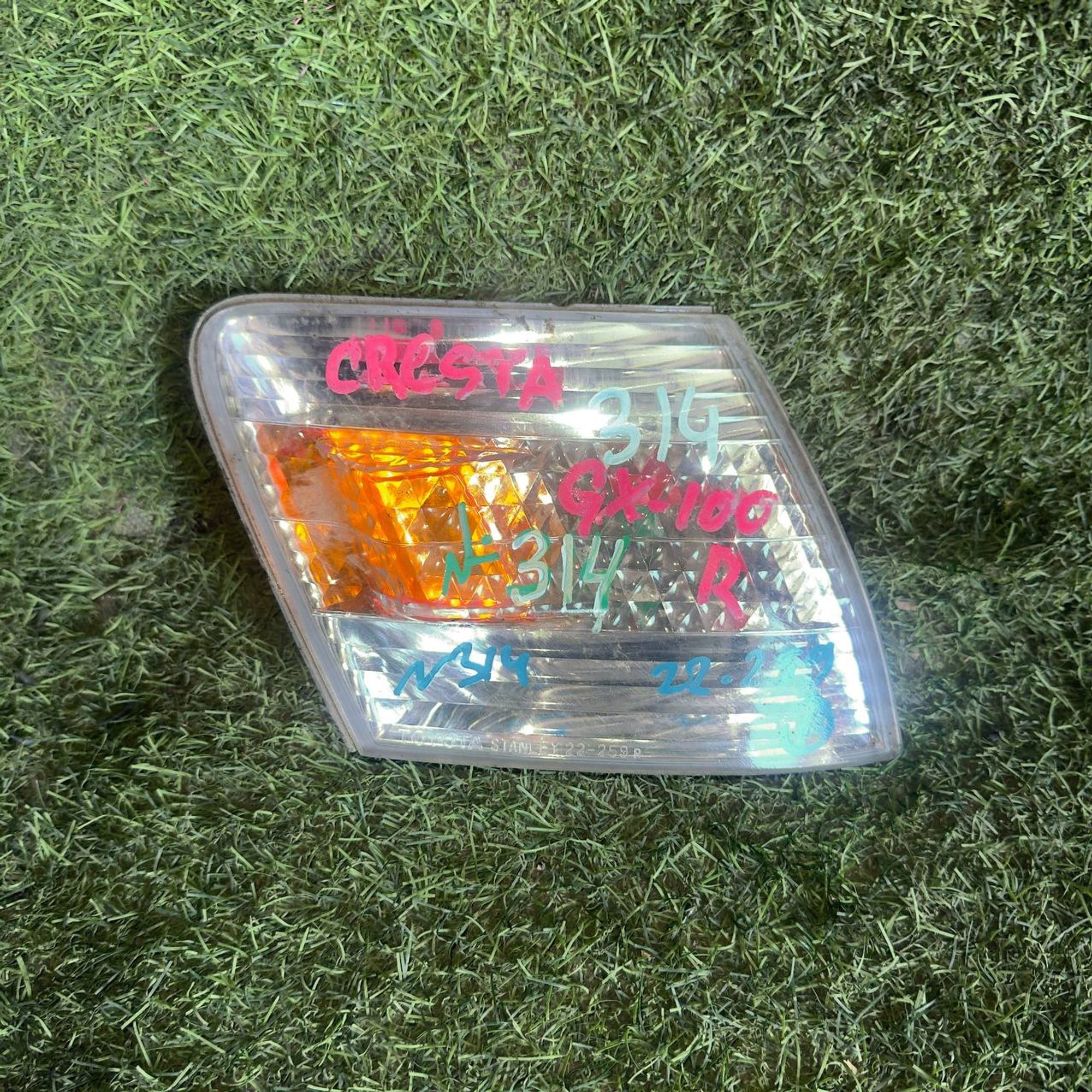 314 Фонарь габаритный правый TOYOTA CRESTA GX100, 3500 рублей, Невинномысск