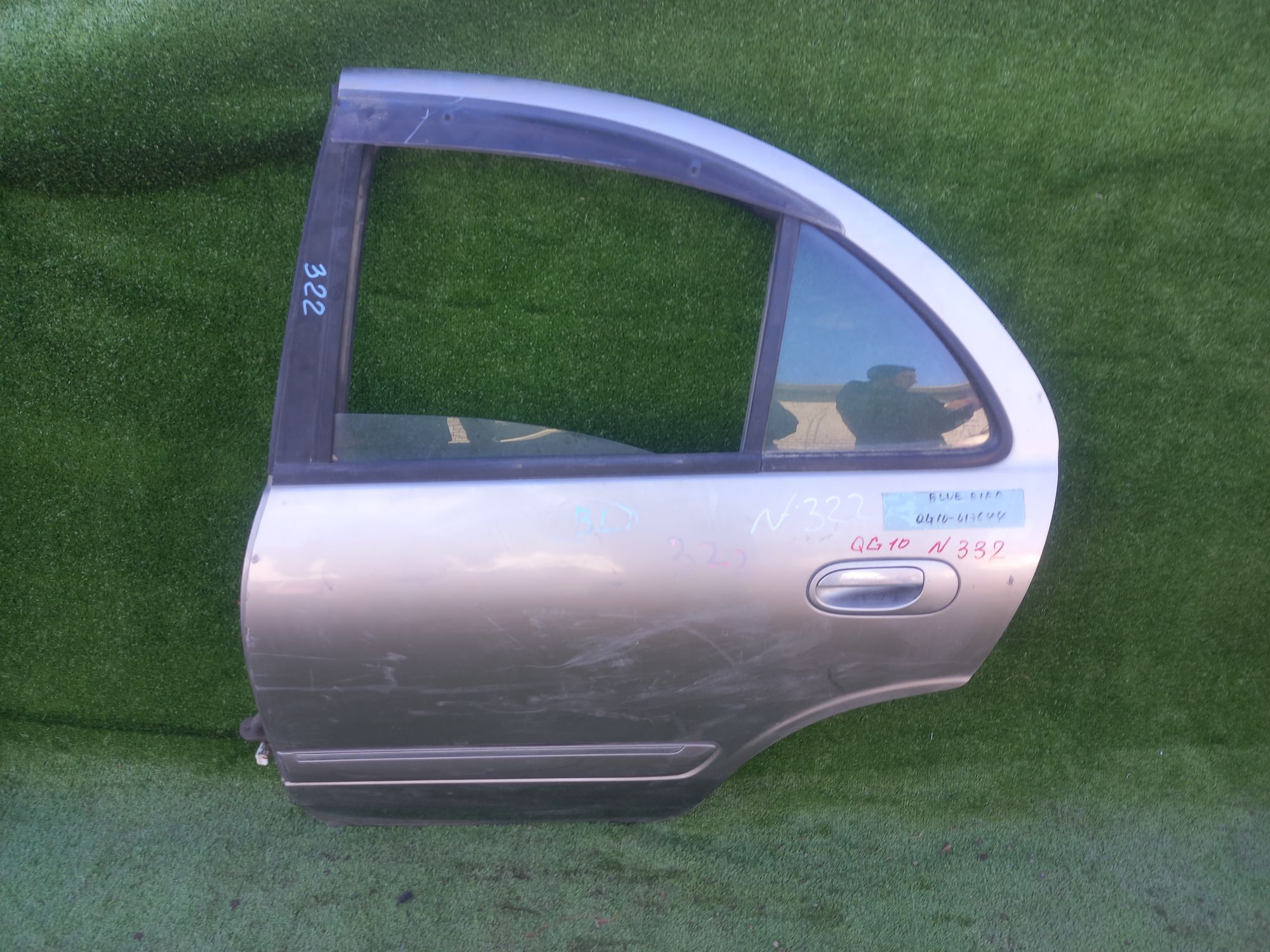 322 дверь на NISSAN BLUEBIRD SYLPHY QG10, 7000 рублей, Невинномысск