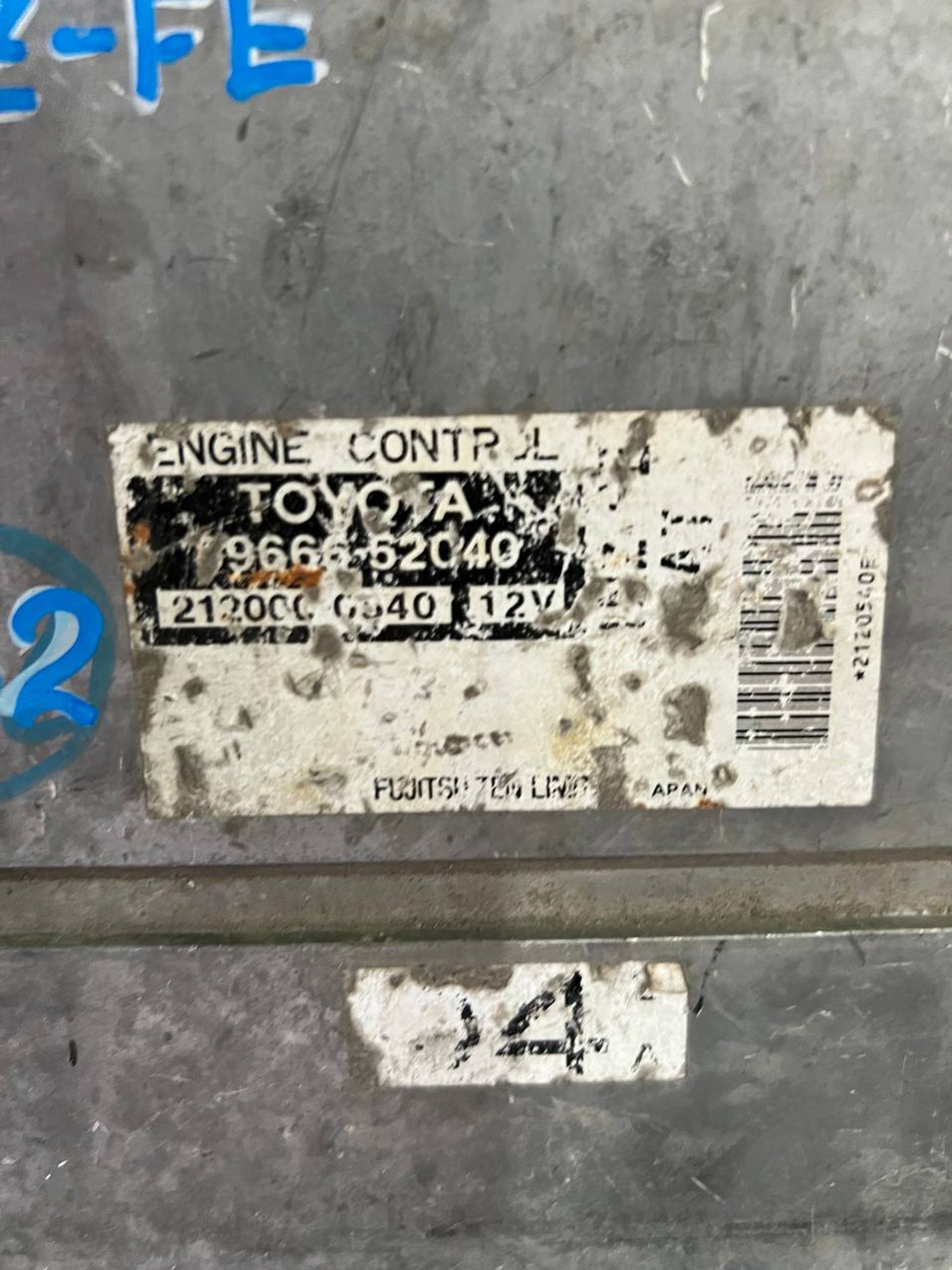 162 Блок управления двигателем TOYOTA 1NZ, 4500 рублей, Невинномысск