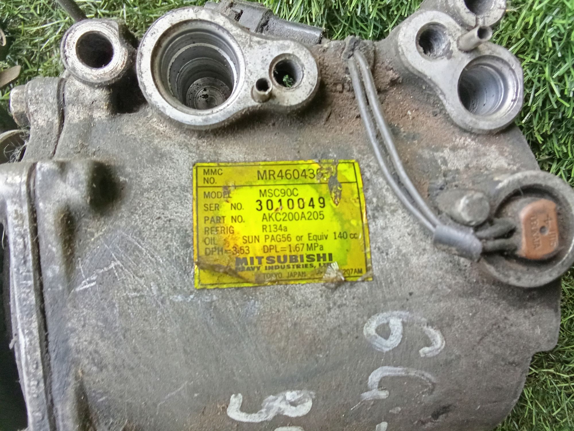 322 Компрессор кондиционера MITSUBISHI 6G73, 8500 рублей, Невинномысск