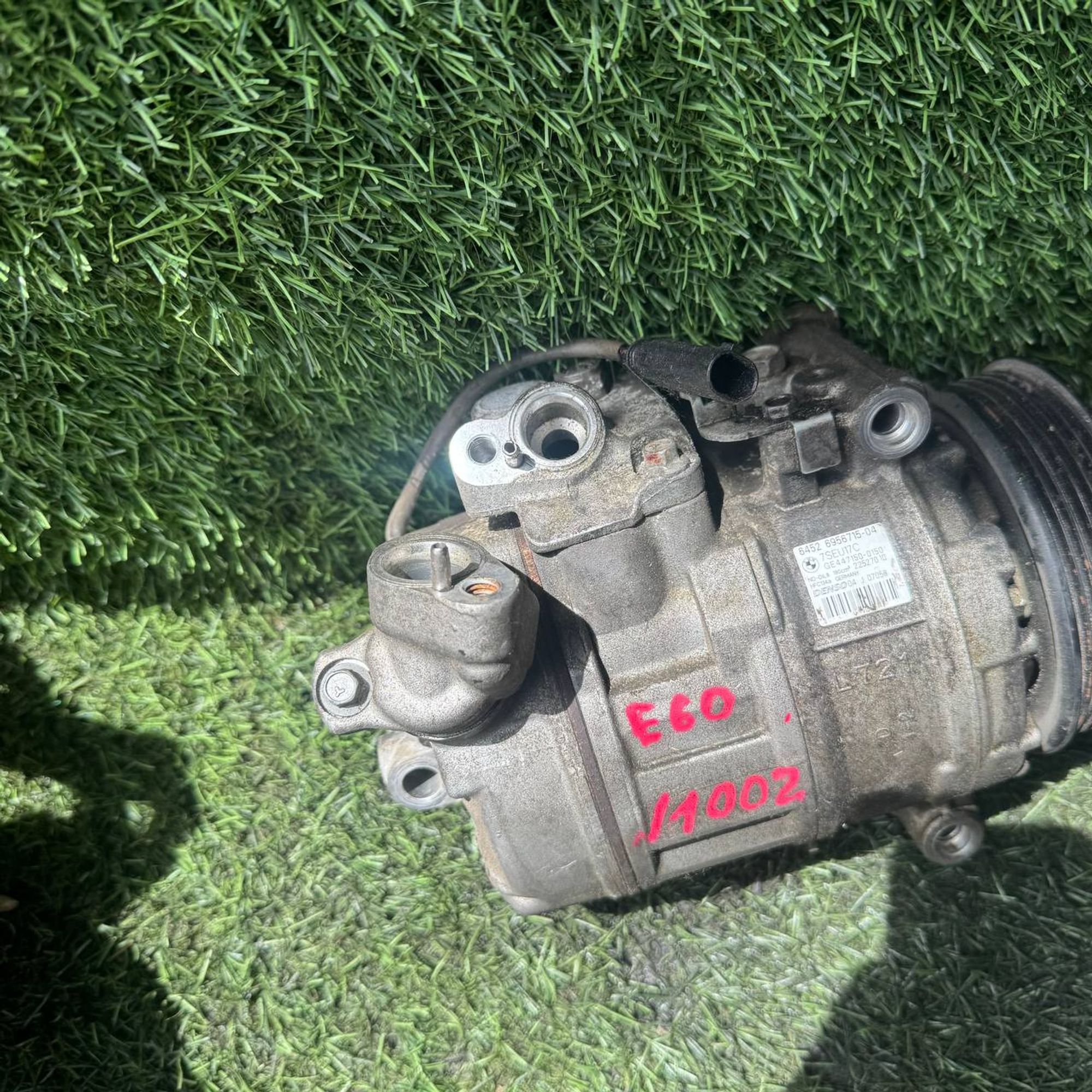 1002 Компрессор кондиционера BMW 5-SERIES E60 N52B25, 12500 рублей, Невинномысск