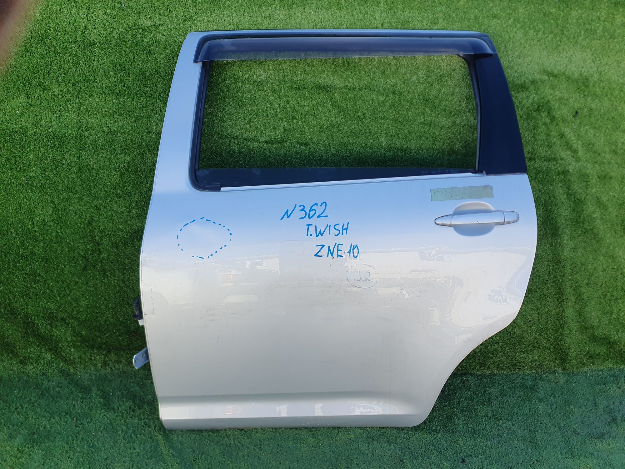 362 дверь B/L на TOYOTA WISH ZNE10, 20000 рублей, Невинномысск