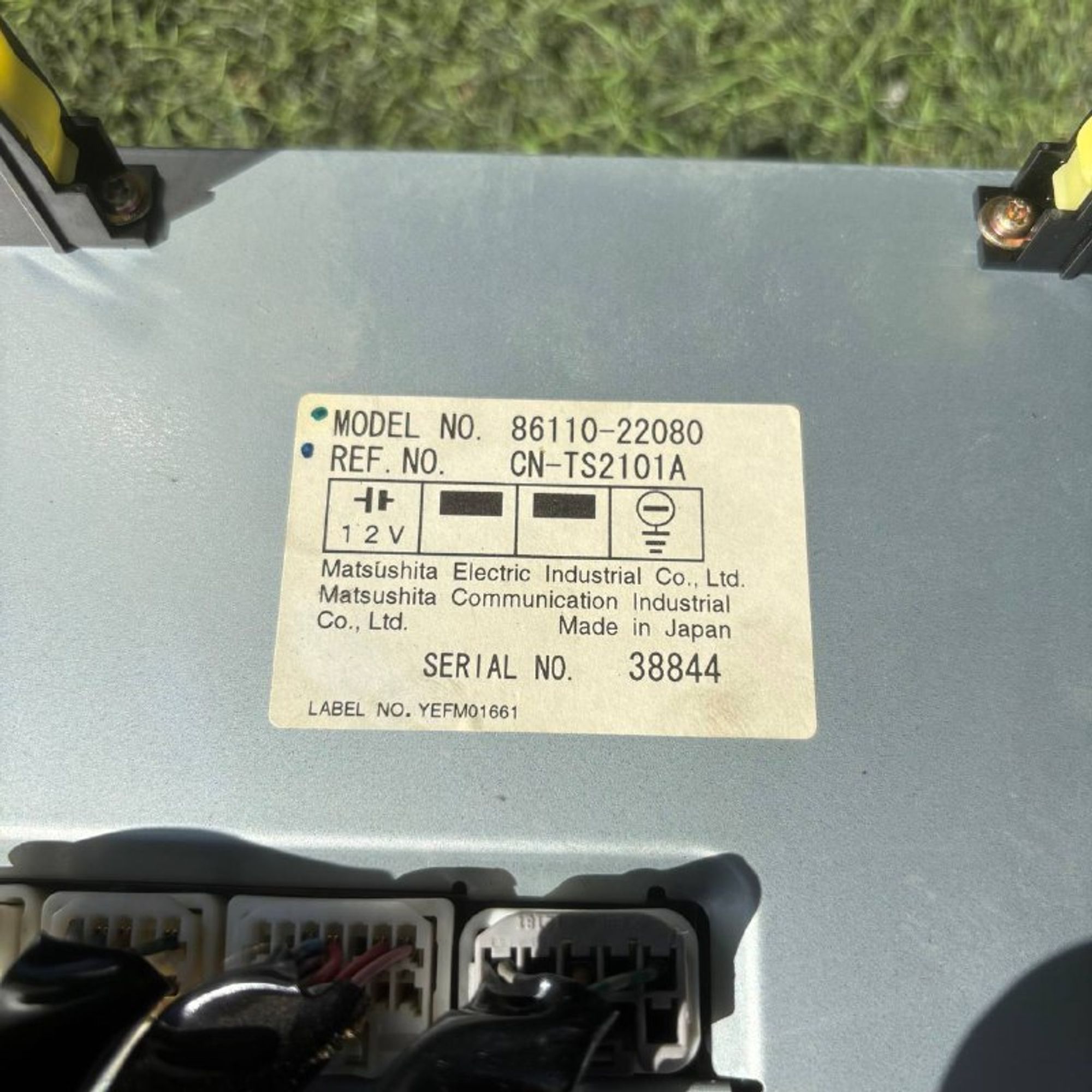 356 Магнитола Toyota Mark II JZX110 1JZ-FSE 2002, 5500 рублей, Невинномысск