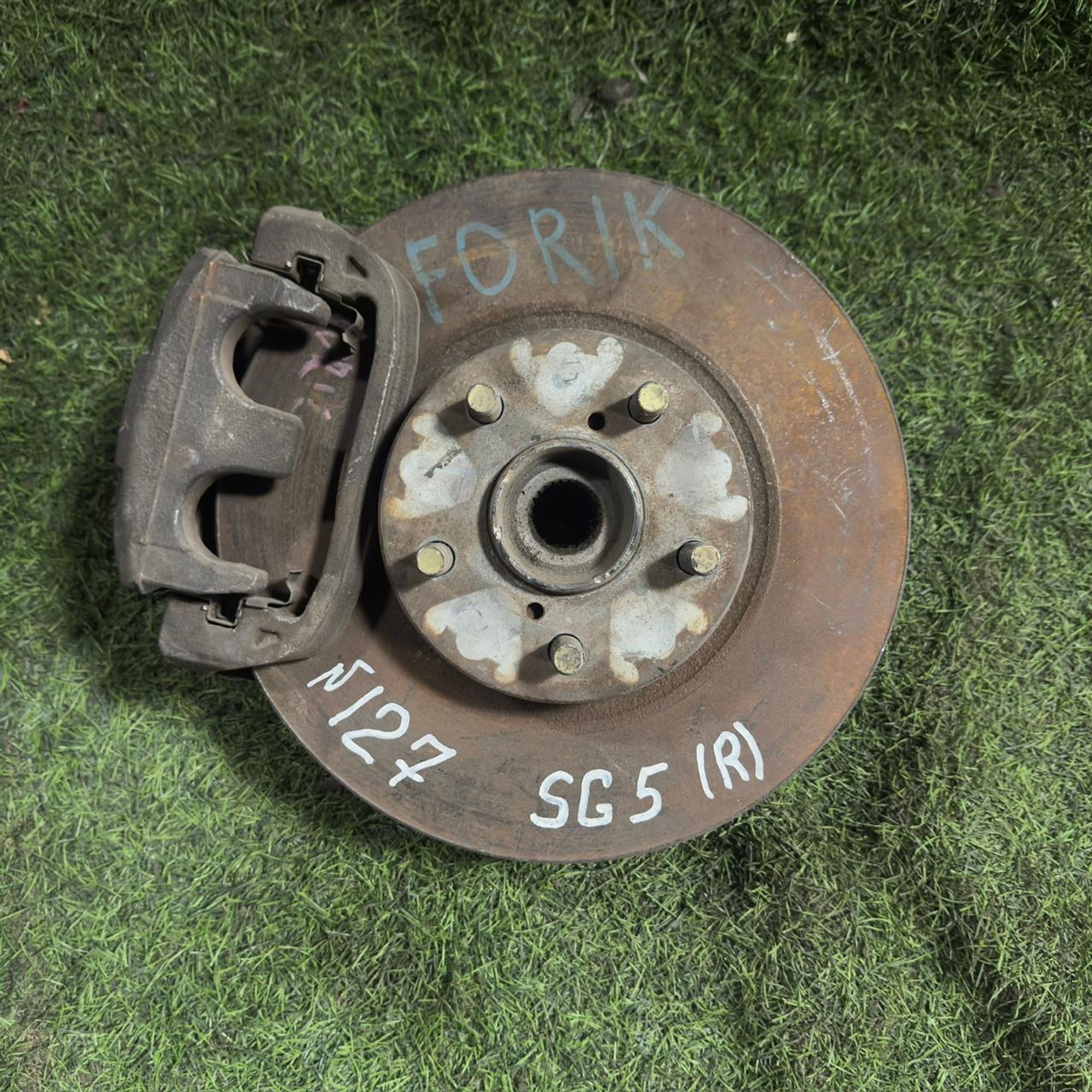 127 Ступица передняя левая SUBARU FORESTER SG5, 8500 рублей, Невинномысск