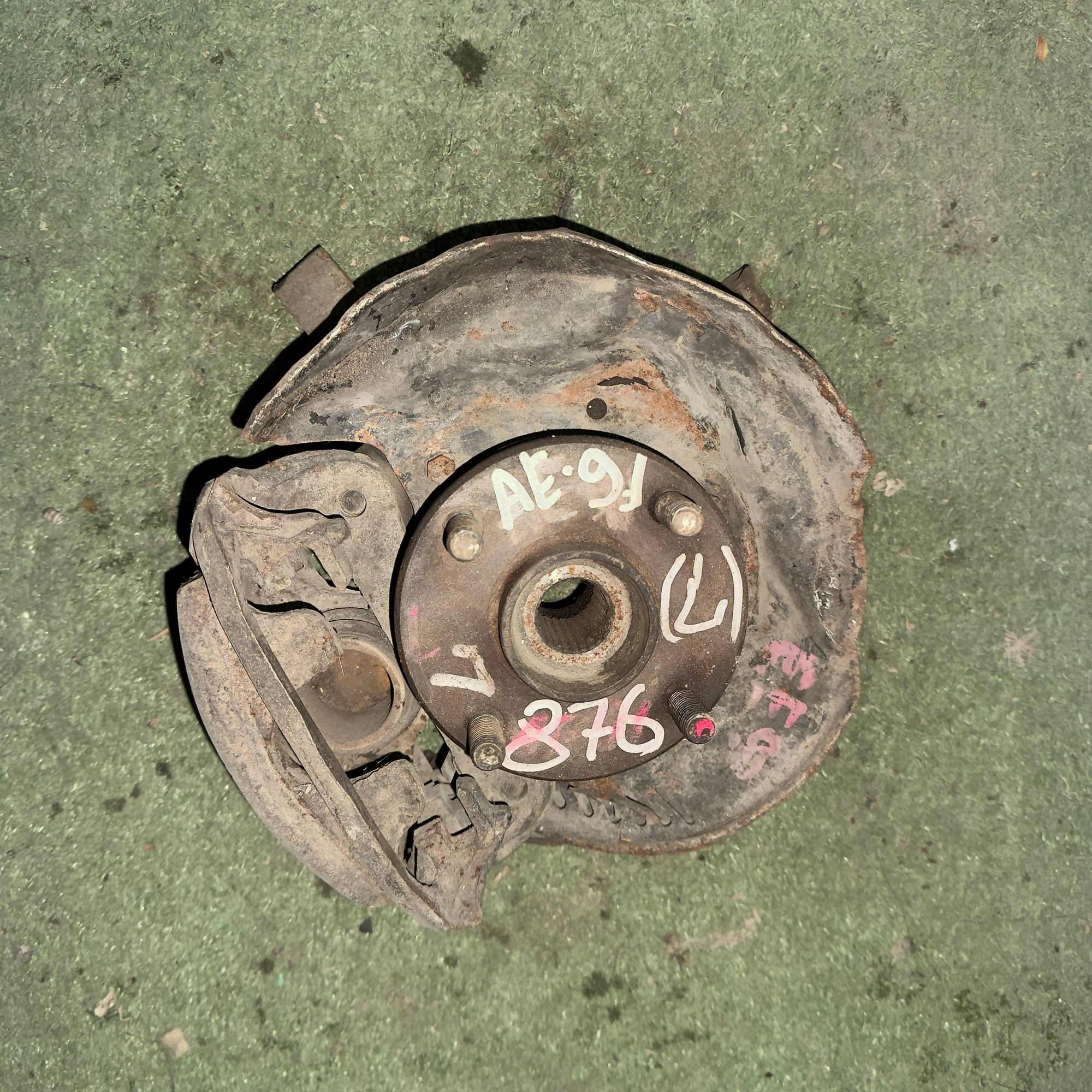 876 Ступица передняя левая TOYOTA COROLLA AE91, 4500 рублей, Невинномысск