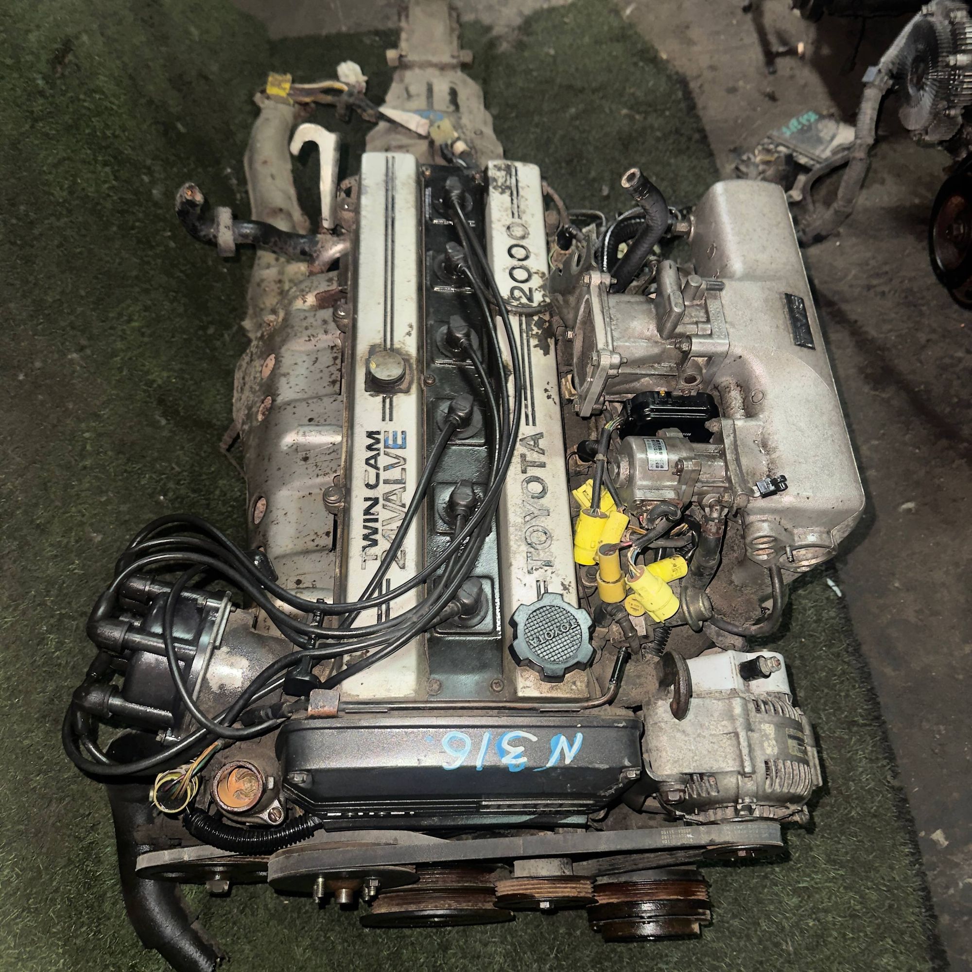 316 Двигатель TOYOTA CROWN GS121 1G-GE, 95000 рублей, Невинномысск