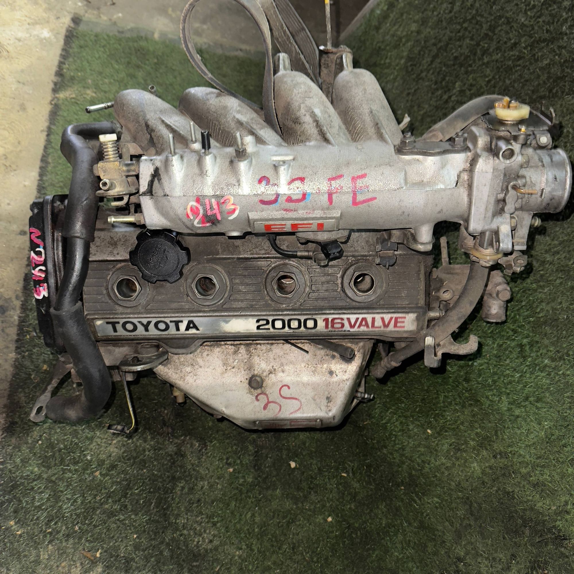 243 Двигатель TOYOTA CAMRY SV21 3SFE, 165000 рублей, Невинномысск