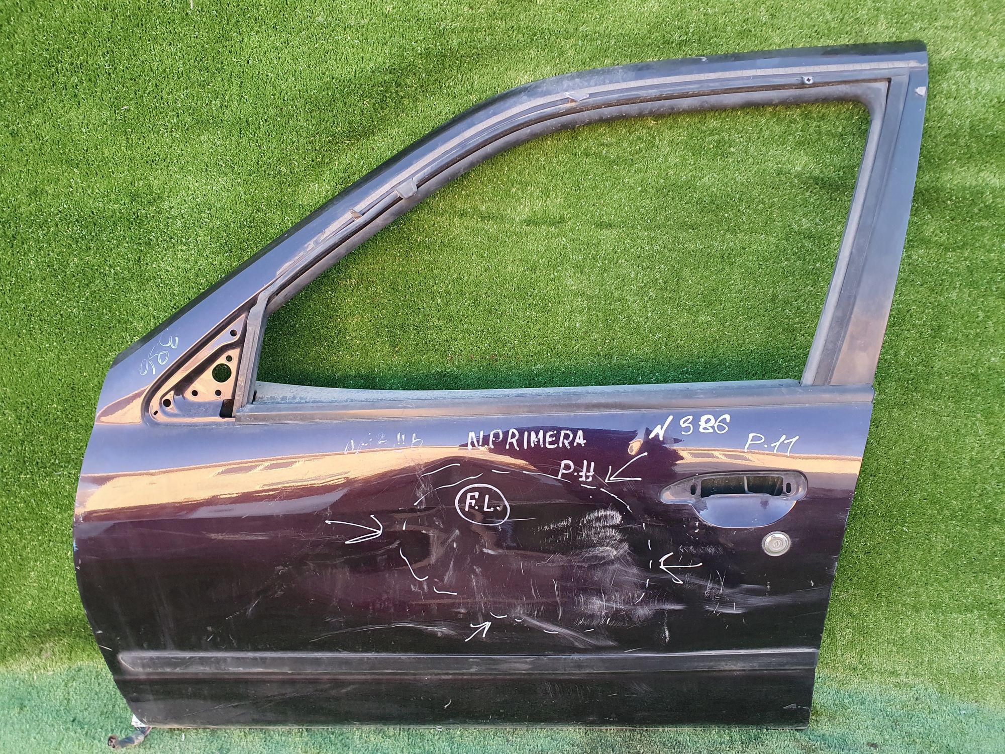 386 дверь на NISSAN PRIMERA P11, 6000 рублей, Невинномысск