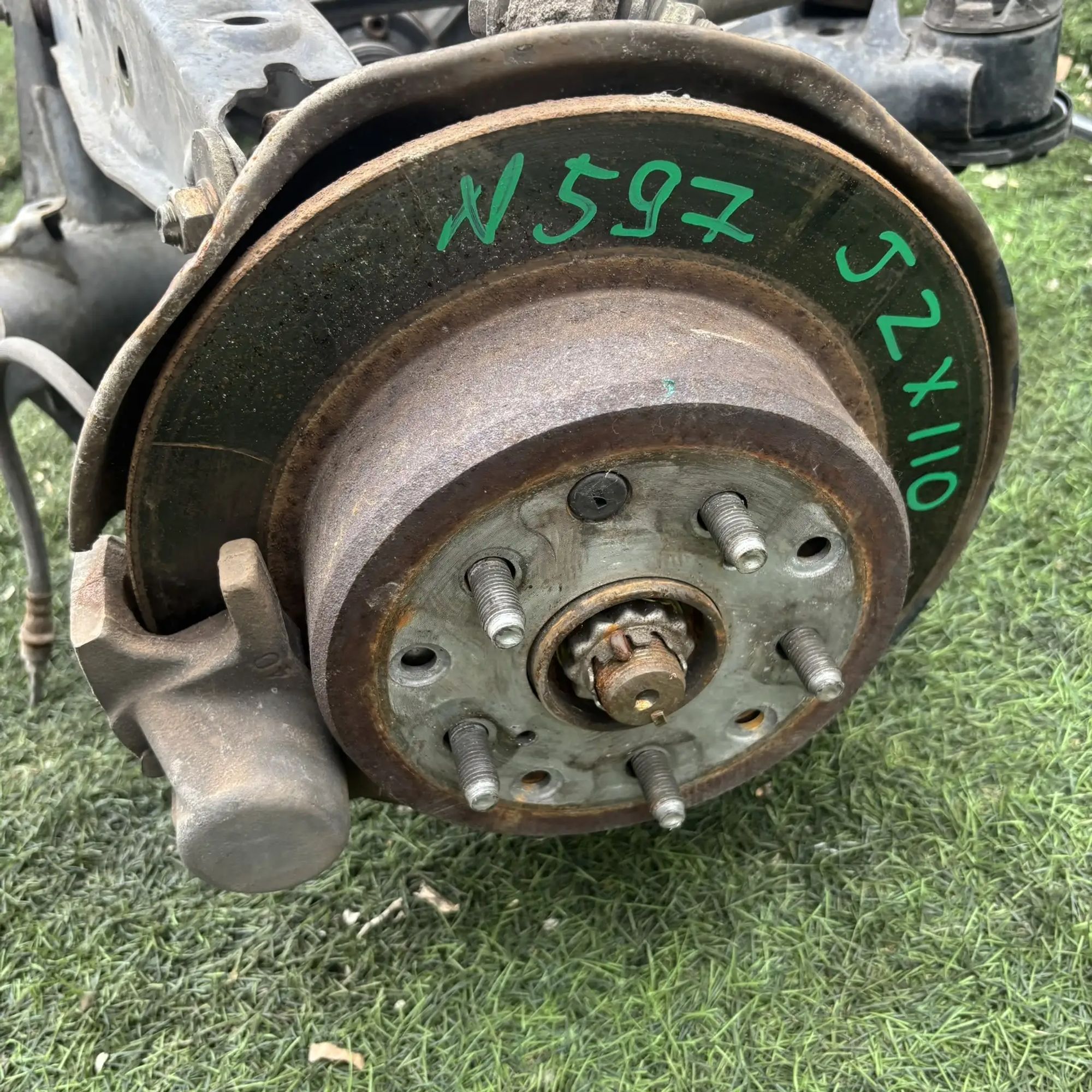 597 Балка заднего моста Toyota Mark II JZX110 1JZ-FSE 2002, 45000 рублей, Невинномысск