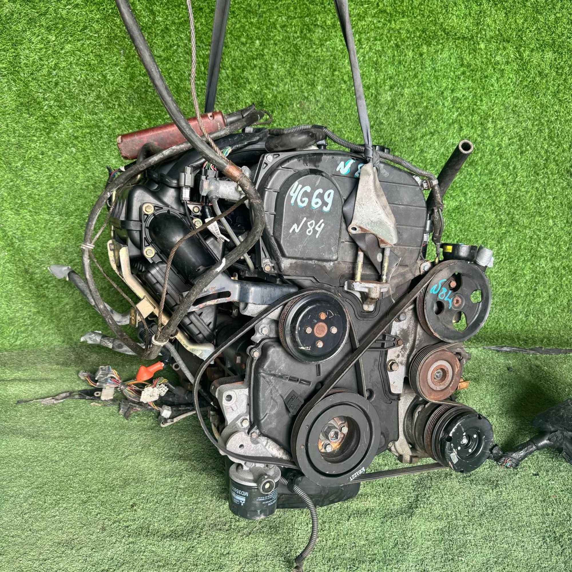 84 Двигатель  MITSUBISHI GRANDIS N96W 4G69, 120000 рублей, Невинномысск