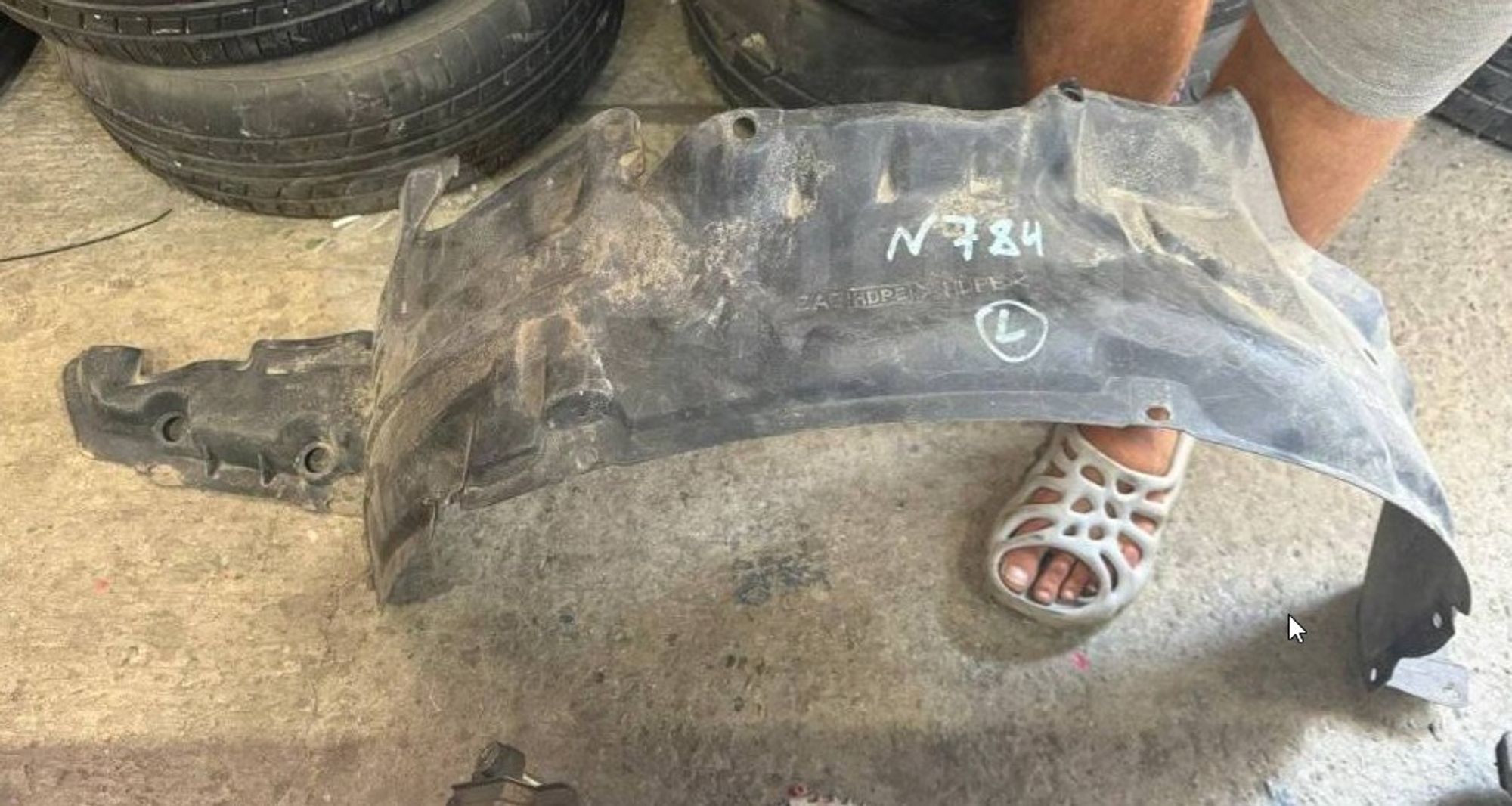 784 подкрылок передний левый NISSAN BLUEBIRD U14, 2000 рублей, Невинномысск