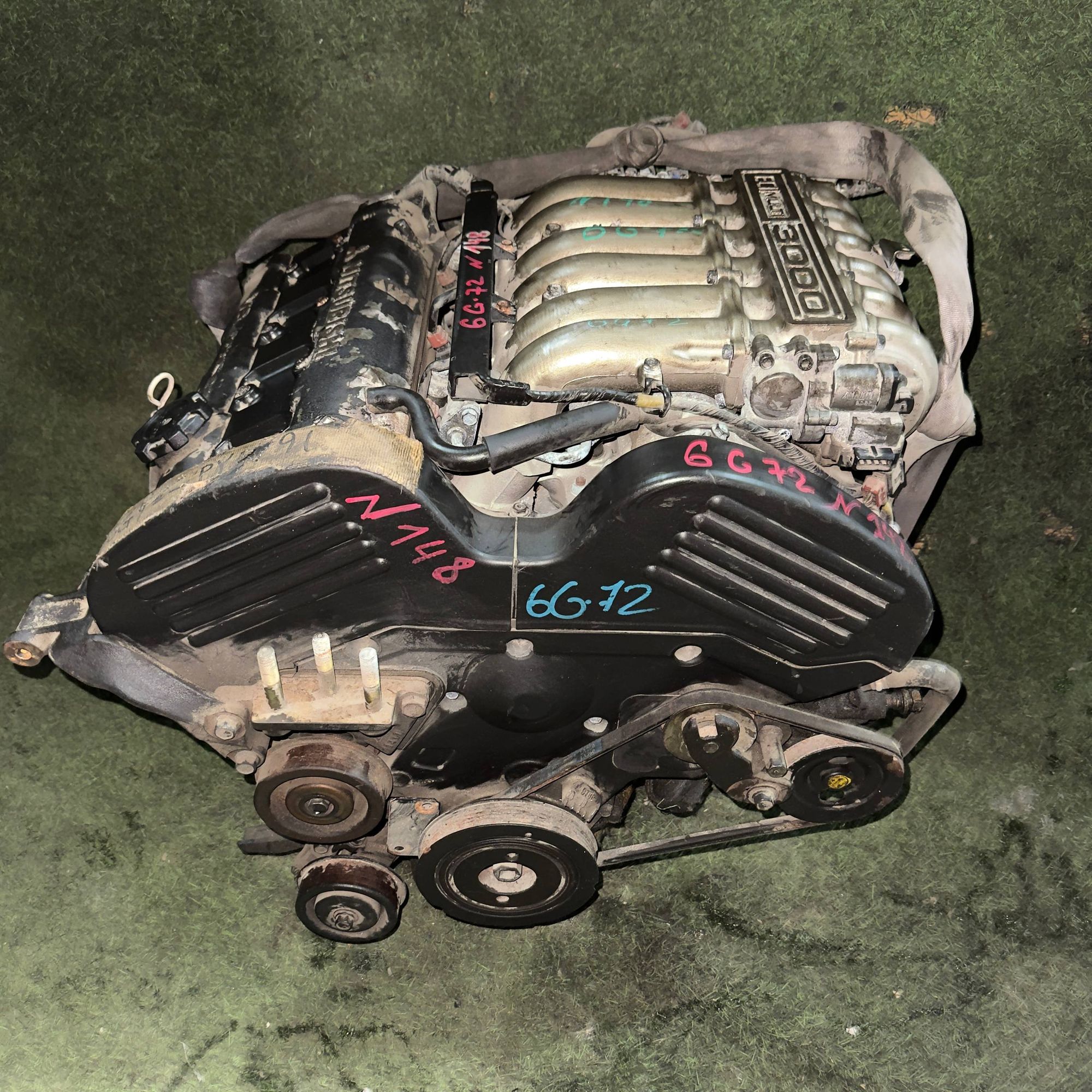 148 Двигатель MITSUBISHI DIAMANTE F36A 6G72, 145000 рублей, Невинномысск