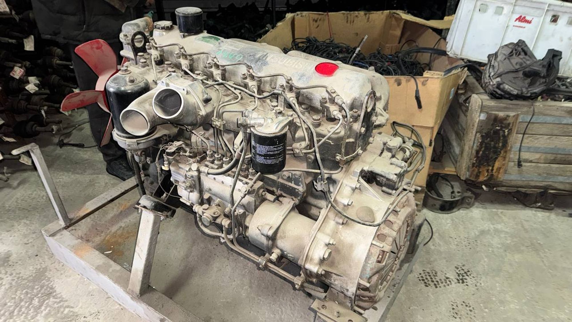 1 Двигатель 6D15 MITSUBISHI FUSO FK618, 650000 рублей, Невинномысск