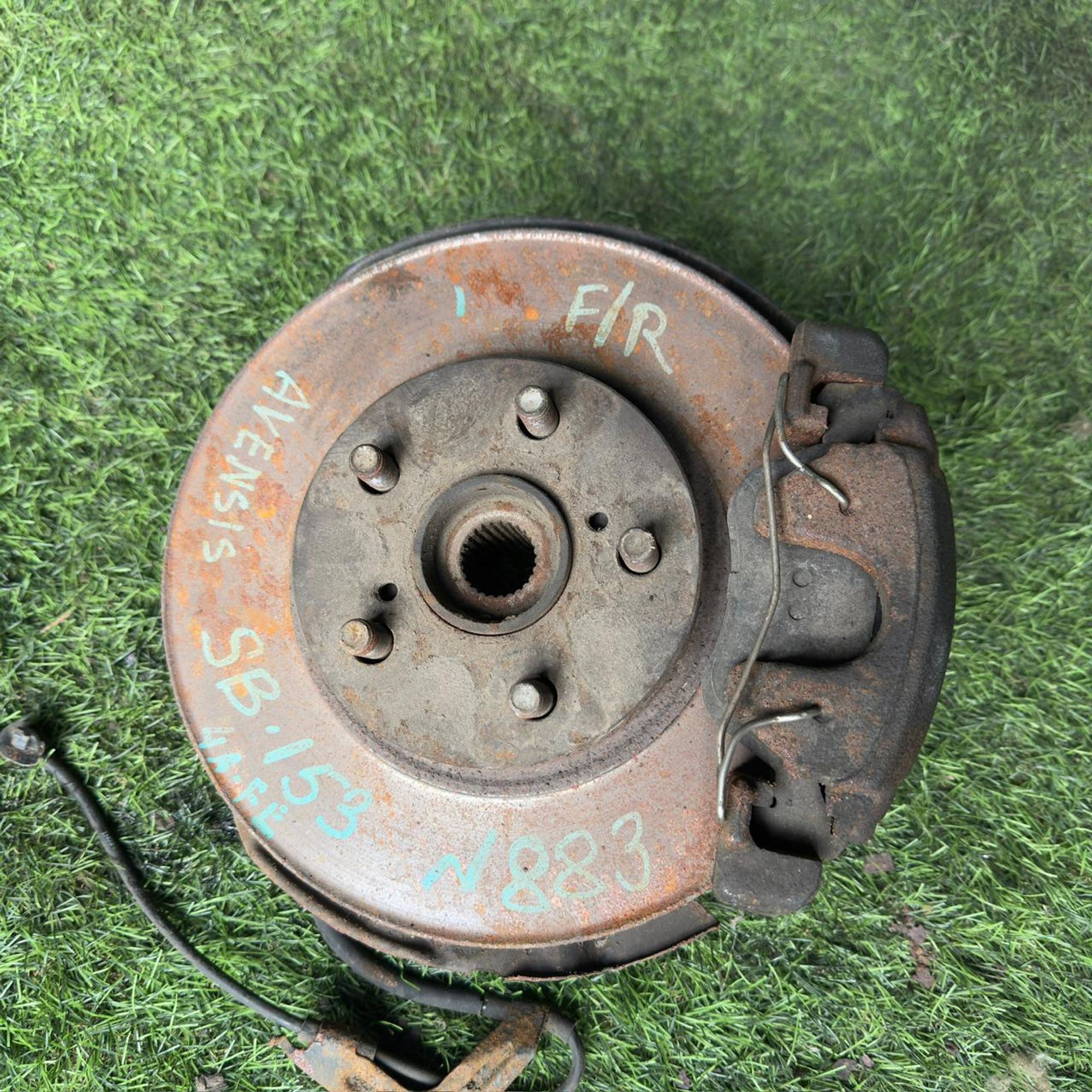 883 Ступица передняя правая TOYOTA AVENSIS T200 4AFE, 1 рублей, Невинномысск