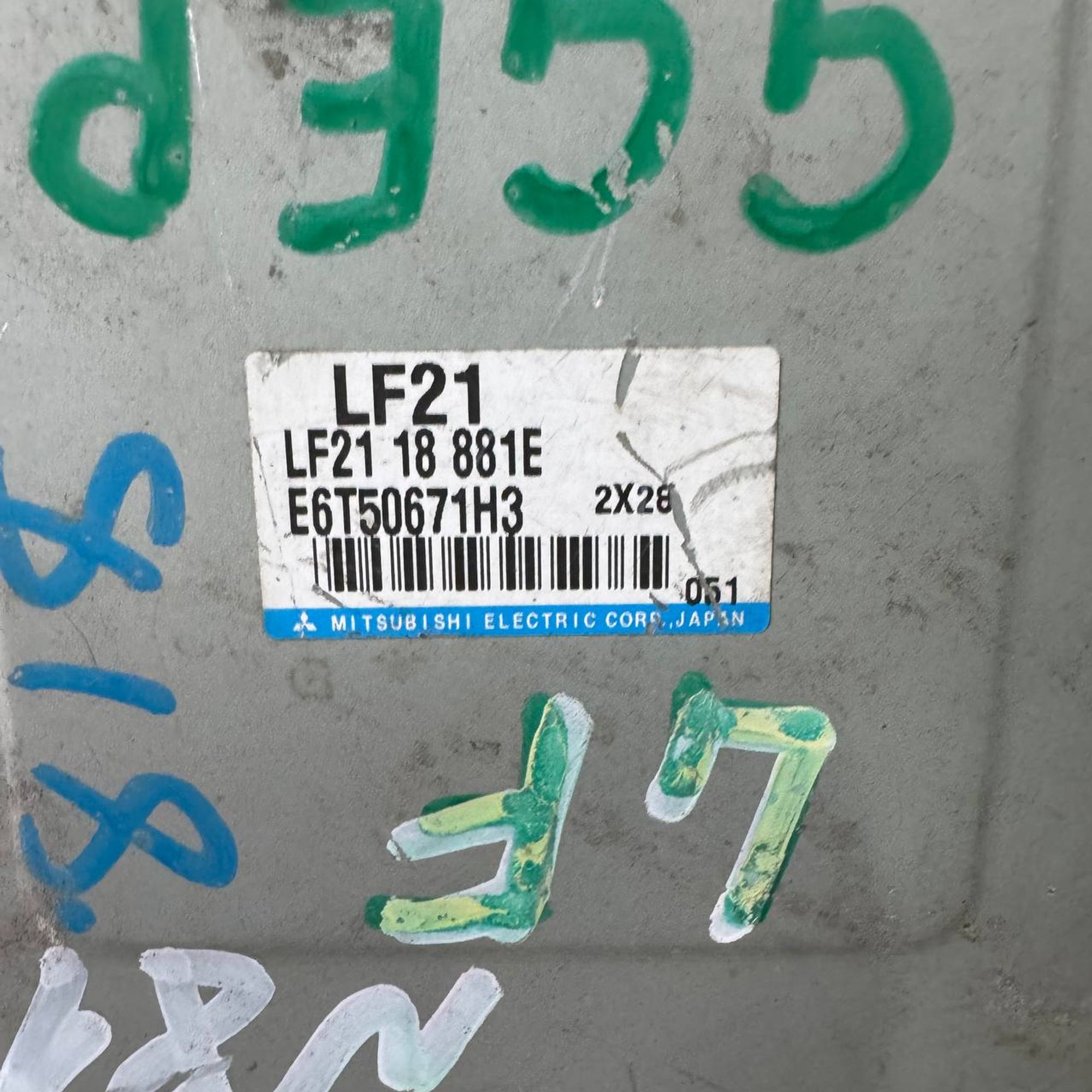 818 Блок управления двигателем MAZDA GGEP LF, 1 рублей, Невинномысск