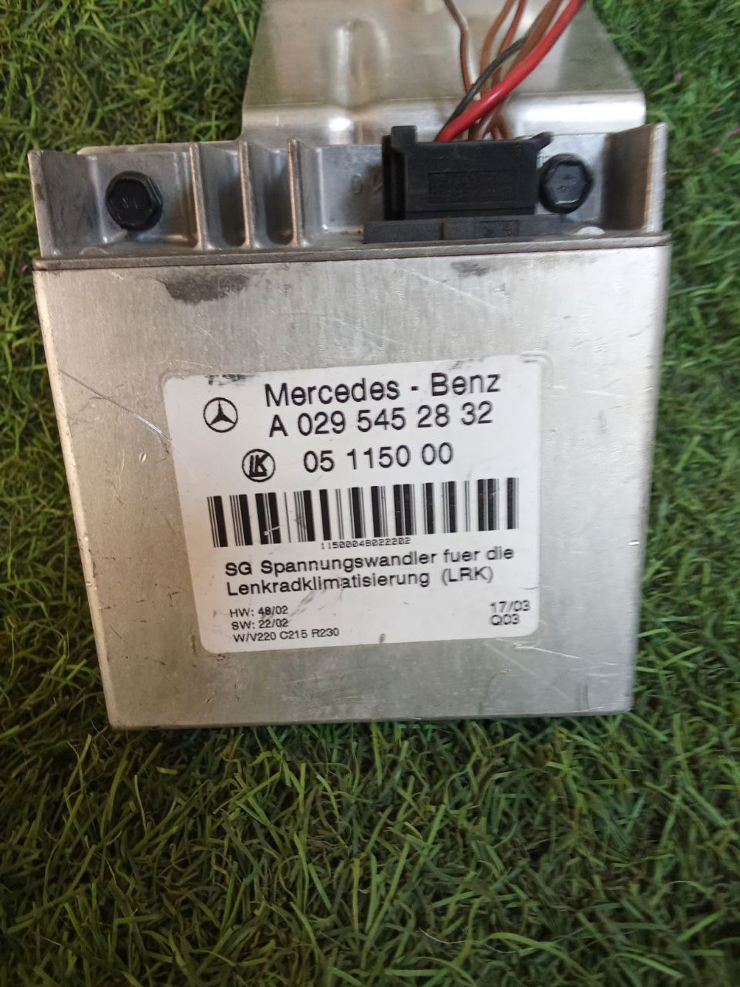 229 Блок обогрева руля Mercedes-Benz, 2500 рублей, Невинномысск