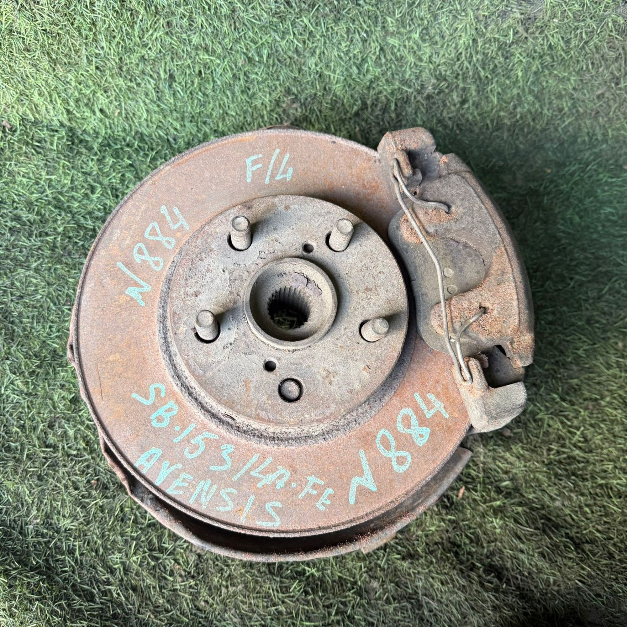 884 Ступица передняя левая TOYOTA AVENSIS SB153 4AFE, 1 рублей, Невинномысск