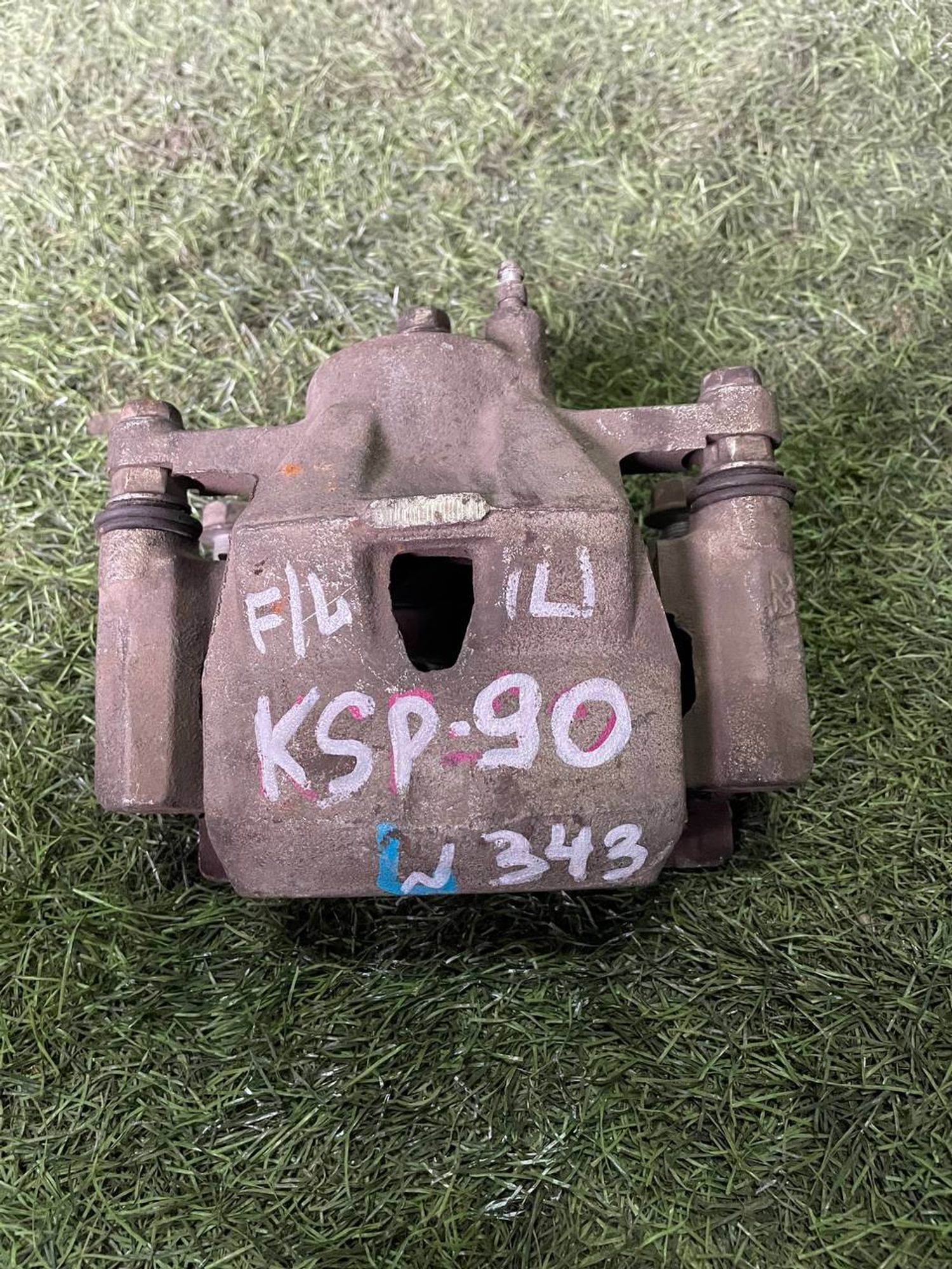 343 Суппорт тормозной передний левый TOYOTA KSP90, 3000 рублей, Невинномысск