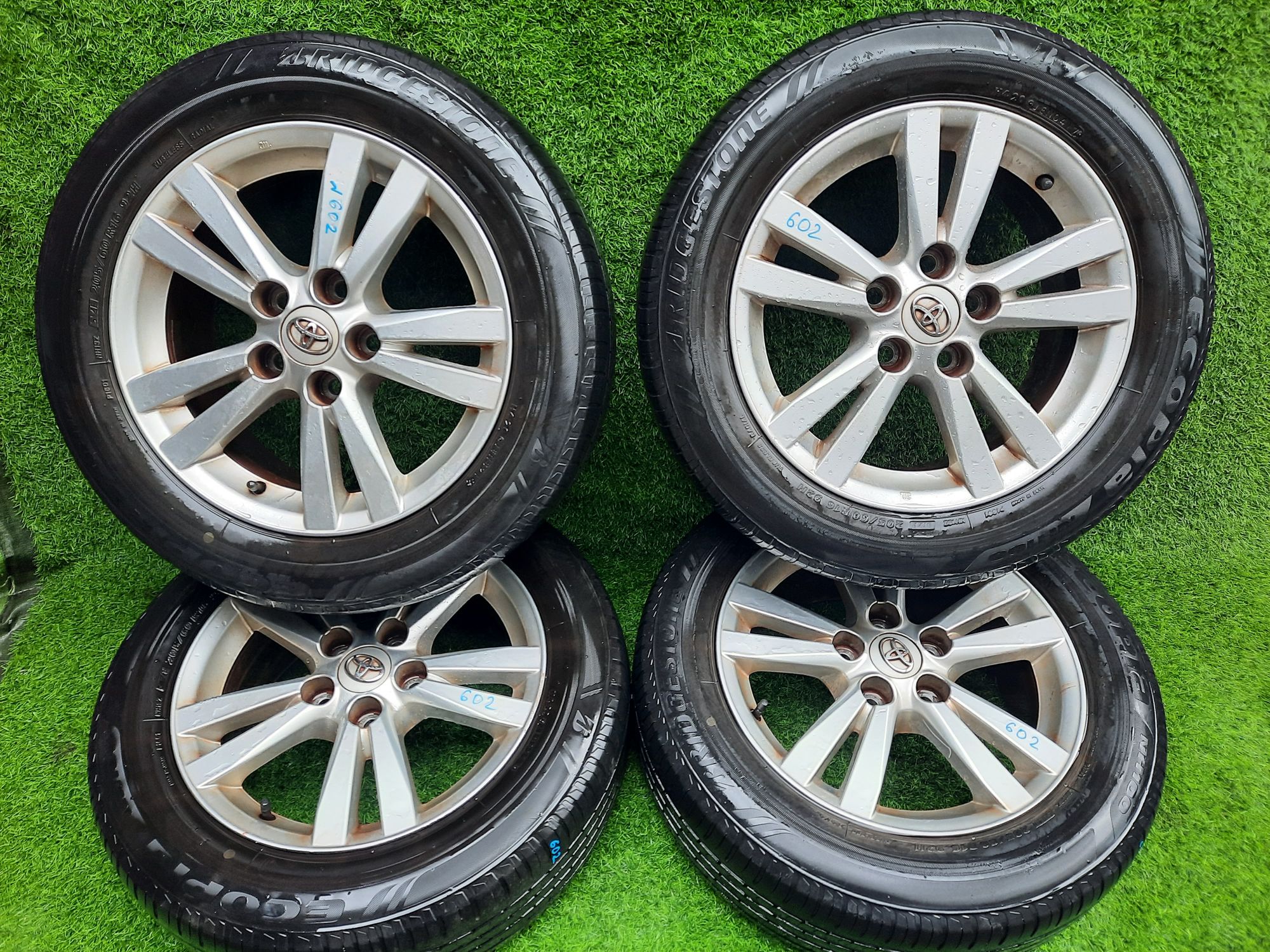 602 Шины Bridgestone Ecopia PZ-X 205/60 R16, 14000 рублей, Невинномысск