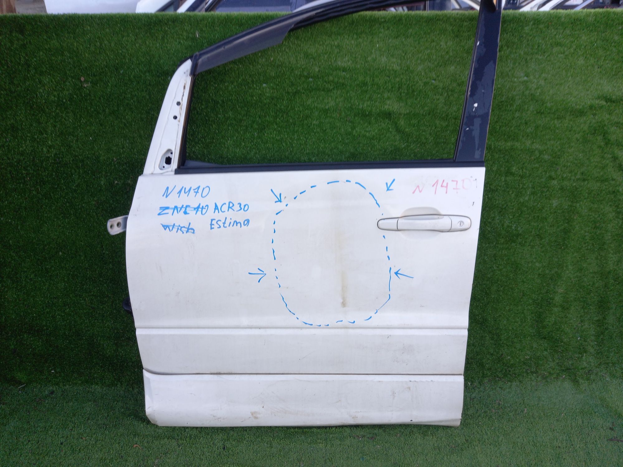 1470 дверь F/L на TOYOTA ESTIMA ACR30, 9500 рублей, Невинномысск