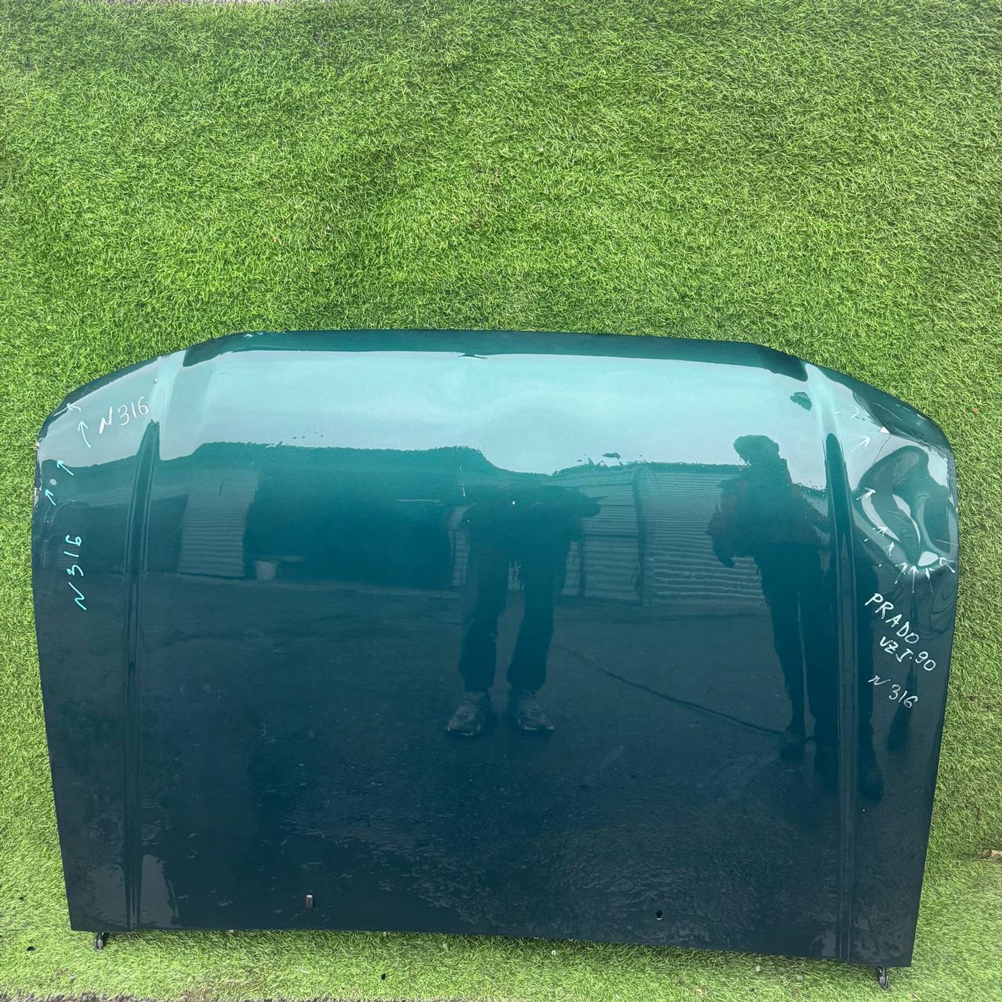 316 капот на TOYOTA PRADO VZJ90 5VZ, 20000 рублей, Невинномысск