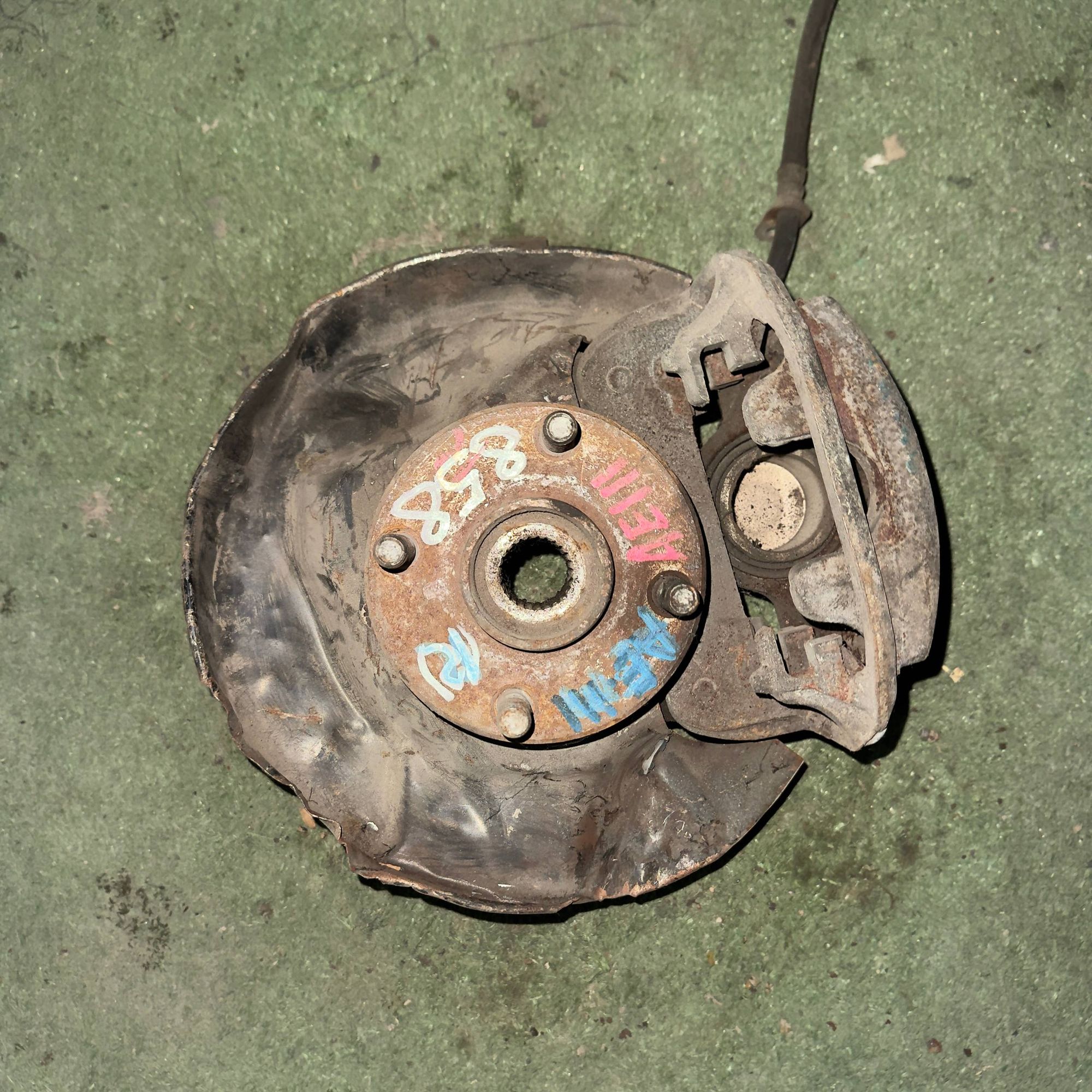 858 Ступица передняя правая TOYOTA SPACIO AE111, 5000 рублей, Невинномысск