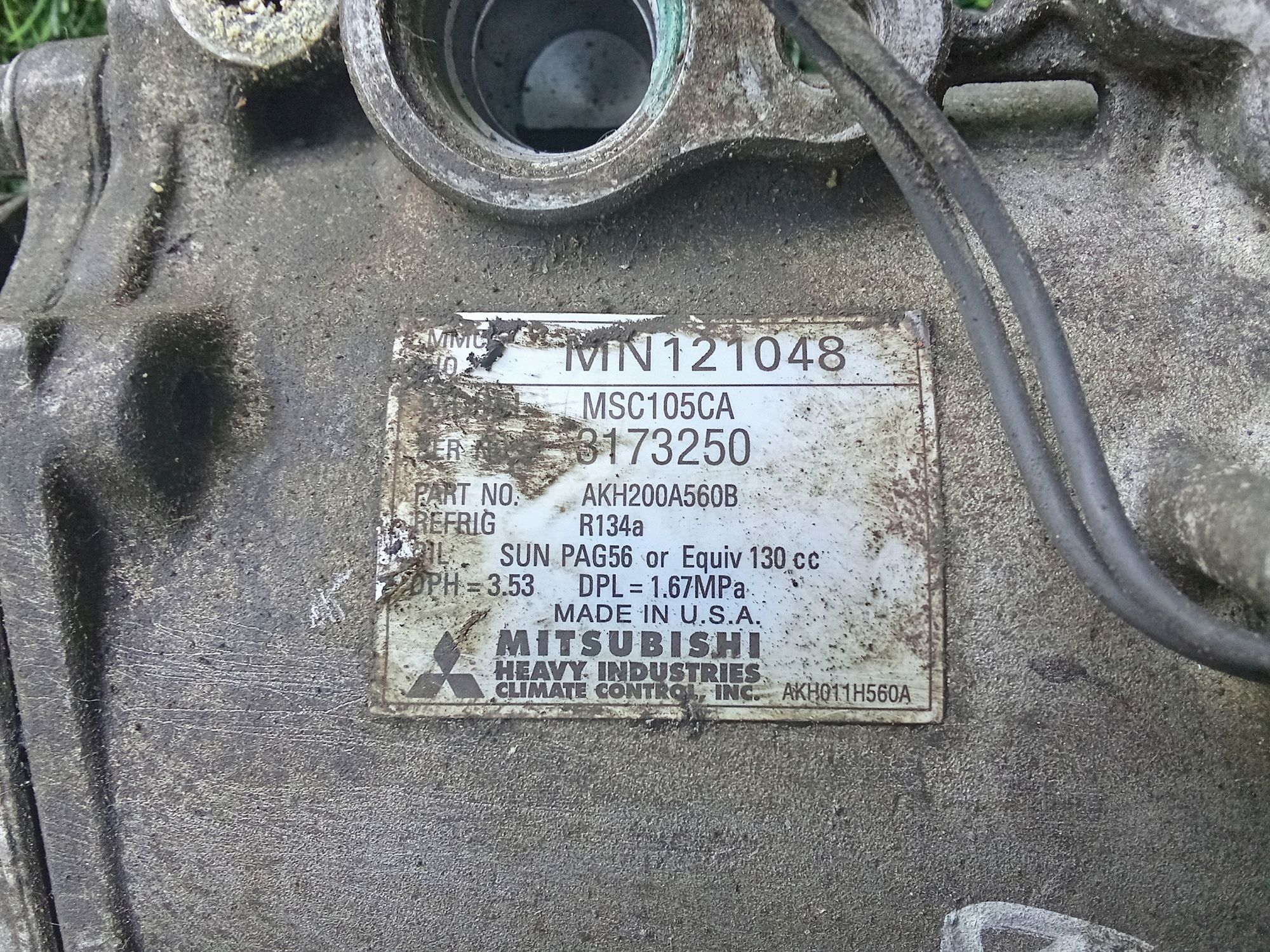 323 Компрессор кондиционера MITSUBISHI  6G73, 12500 рублей, Невинномысск