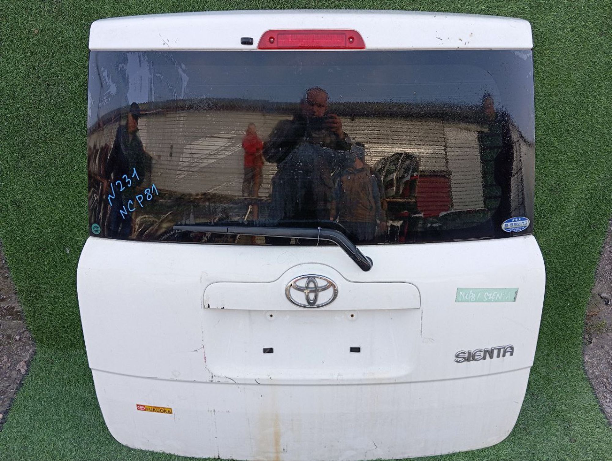 231 дверь багажника на TOYOTA SIENTA NCP81, 9500 рублей, Невинномысск