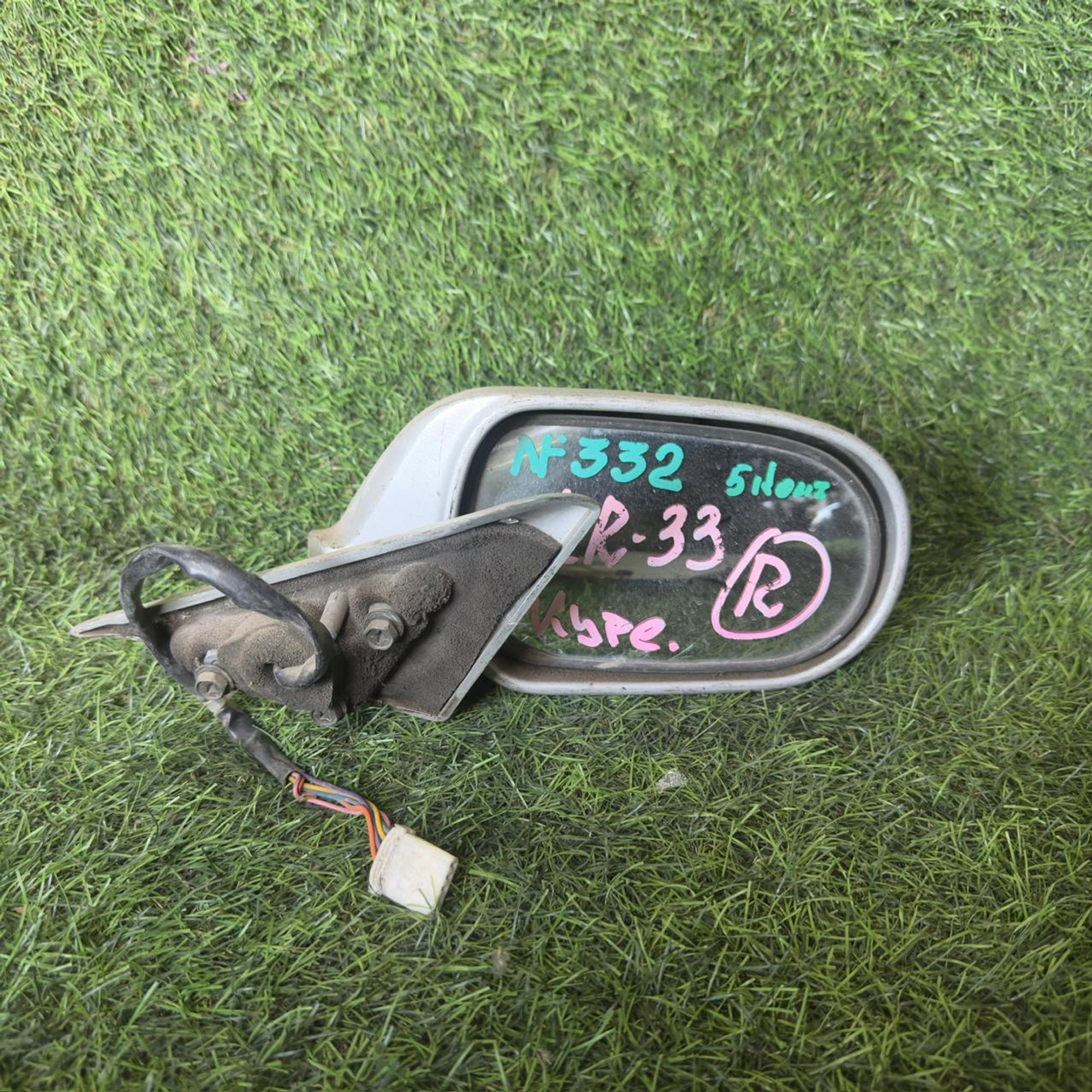 332 Зеркало боковое правое NISSAN SKYLINE ER33, 4000 рублей, Невинномысск