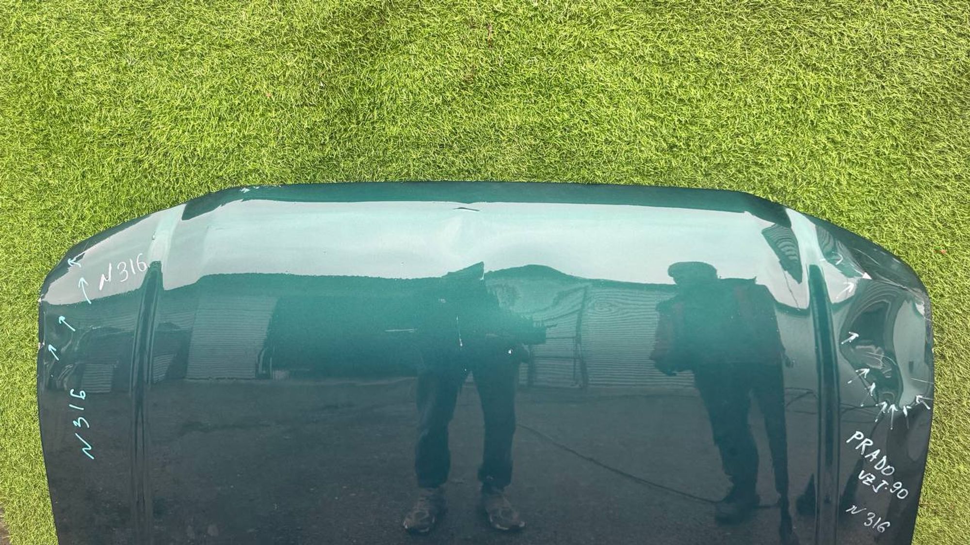 316 капот на TOYOTA PRADO VZJ90 5VZ, 20000 рублей, Невинномысск