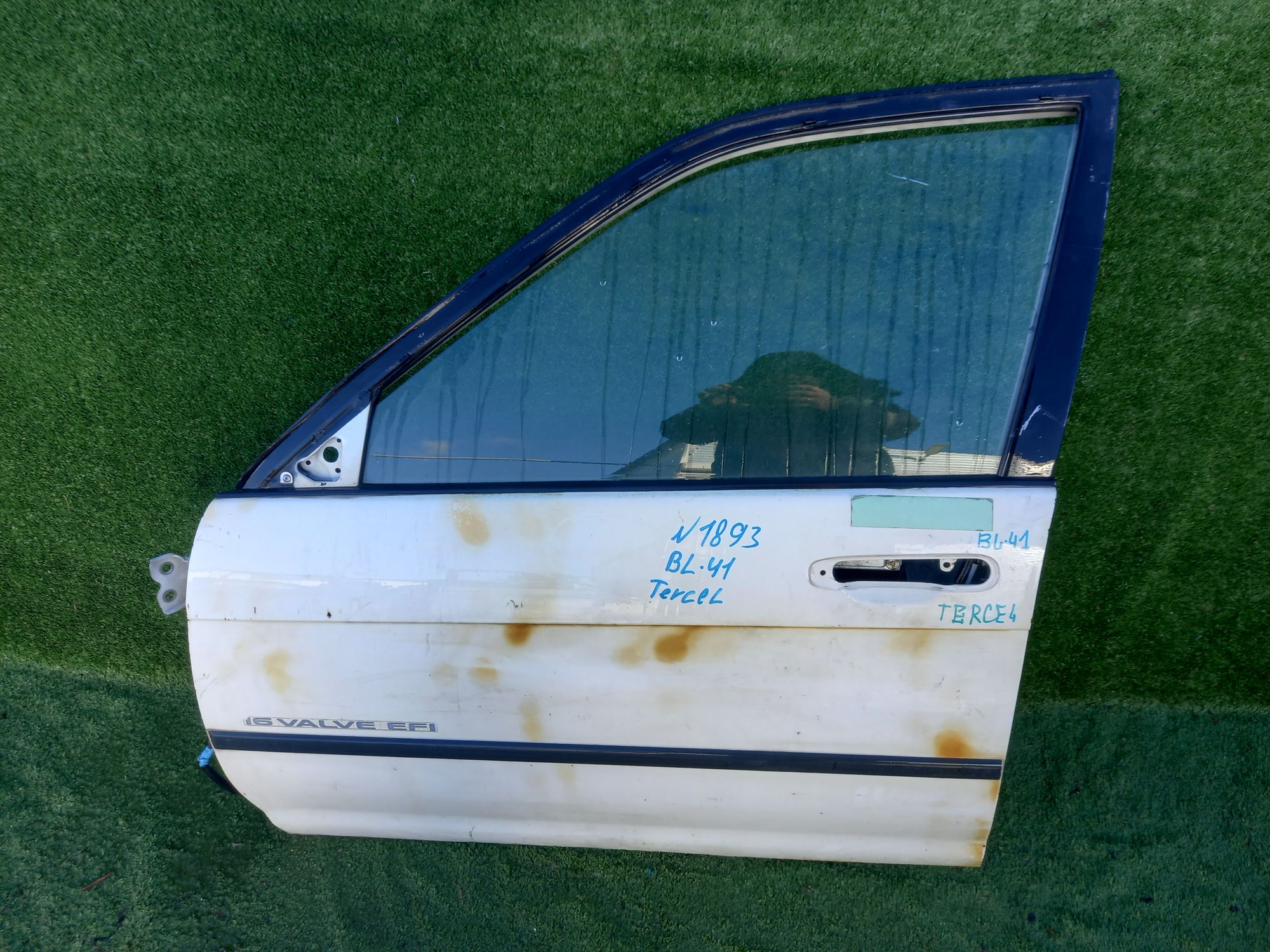1893 дверь F/L на TOYOTA TERCEL BL41, 5500 рублей, Невинномысск