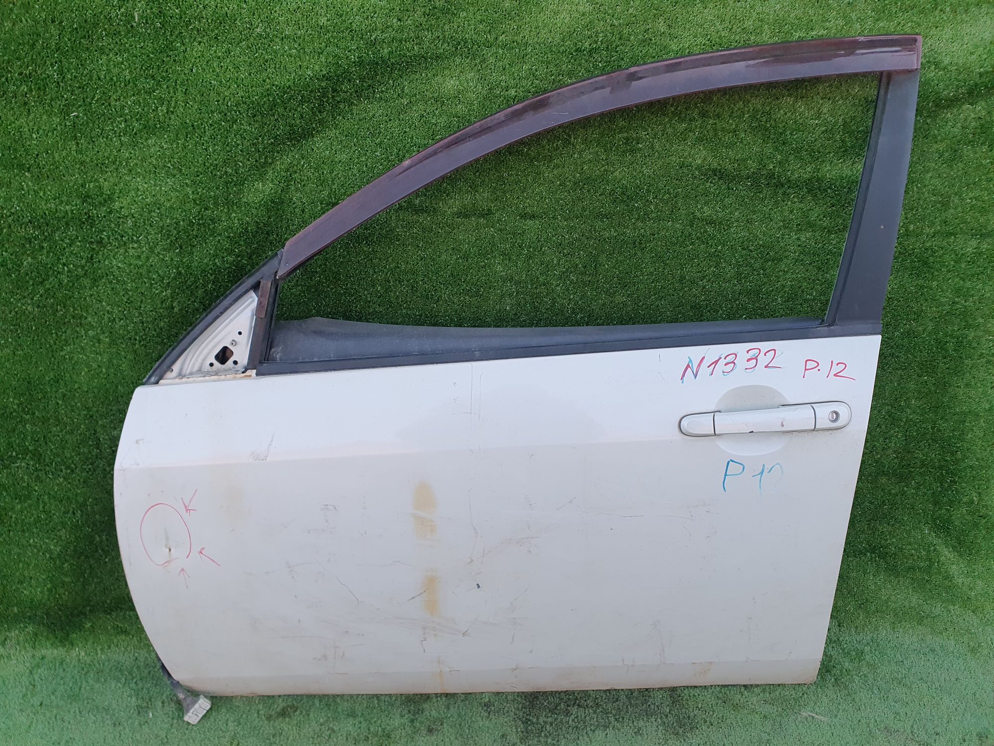 1332 дверь на NISSAN PRIMERA P12, 9500 рублей, Невинномысск