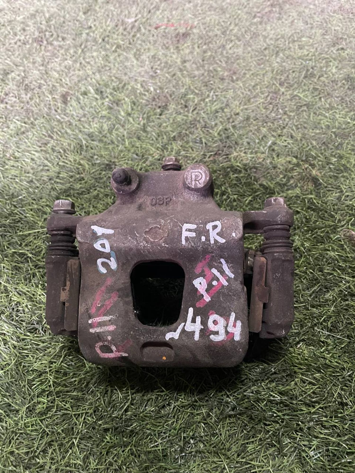 494 Суппорт тормозной передний правый NISSAN PRIMERA P11, 3000 рублей, Невинномысск