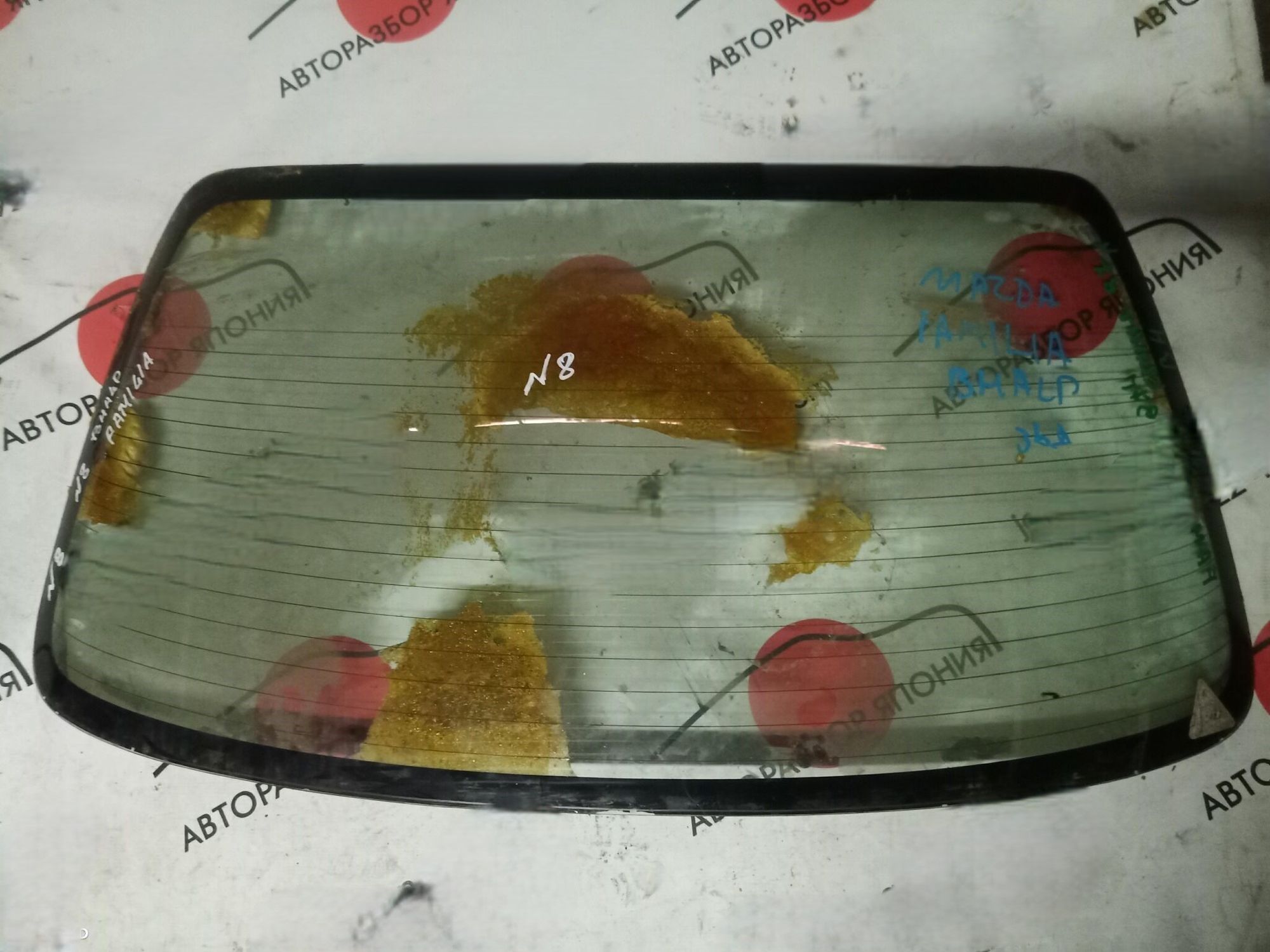 8 Стекло заднее MAZDA FAMILIA BHALP, 3500 рублей, Невинномысск