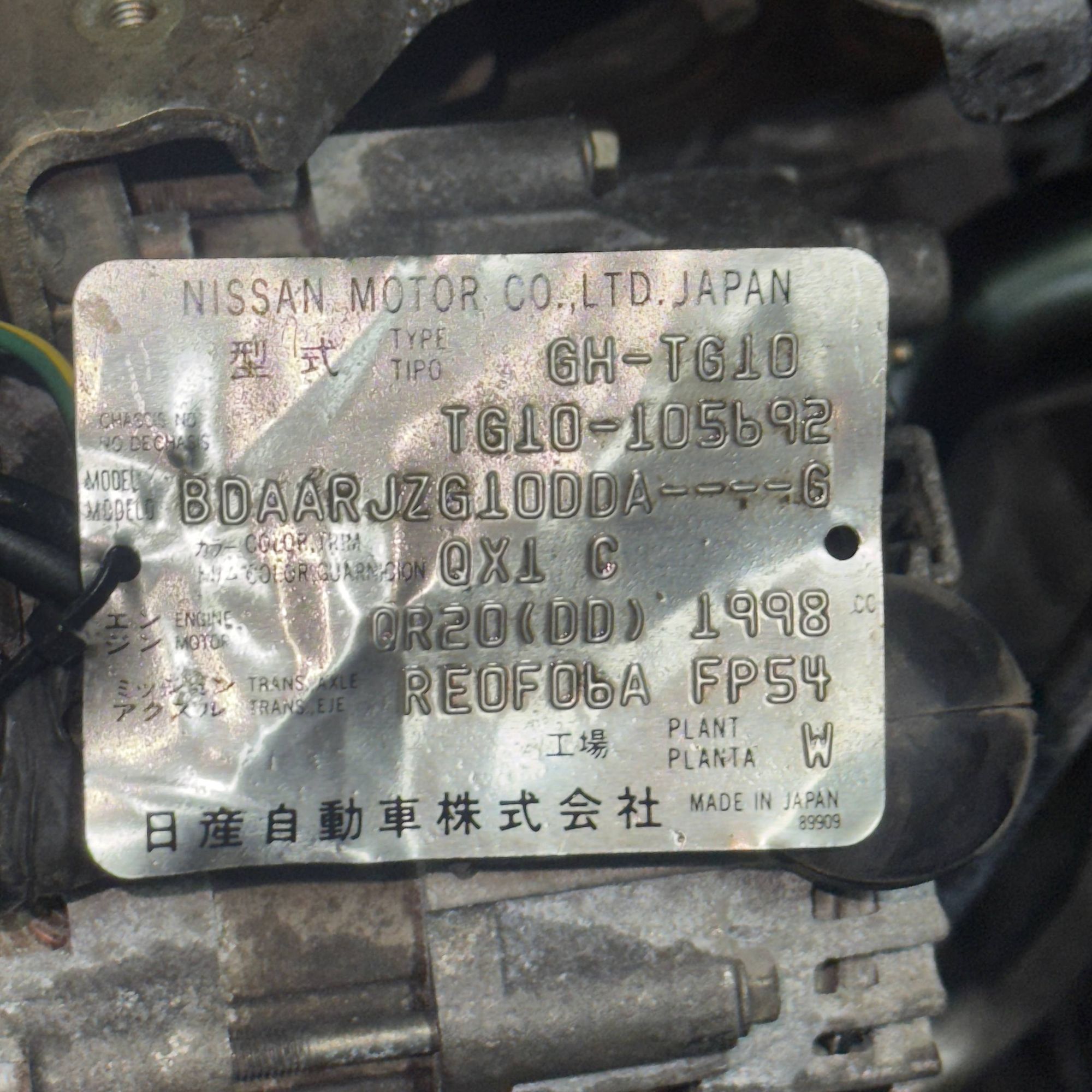 328 Двигатель QR20DD Nissan Bluebird Sylphy TG10, 80000 рублей, Невинномысск
