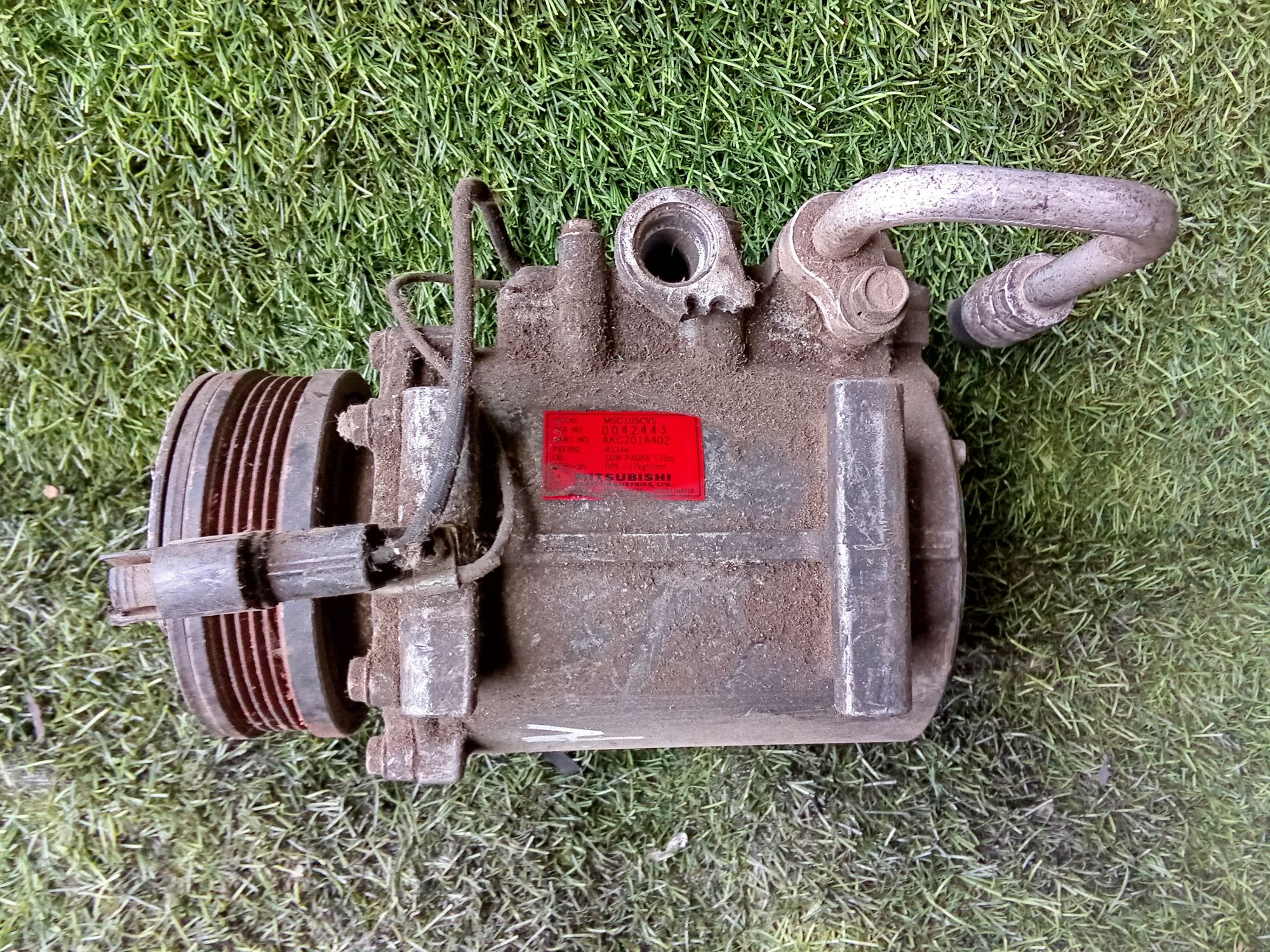 316 Компрессор кондиционера MITSUBISHI 4G93, 7500 рублей, Невинномысск